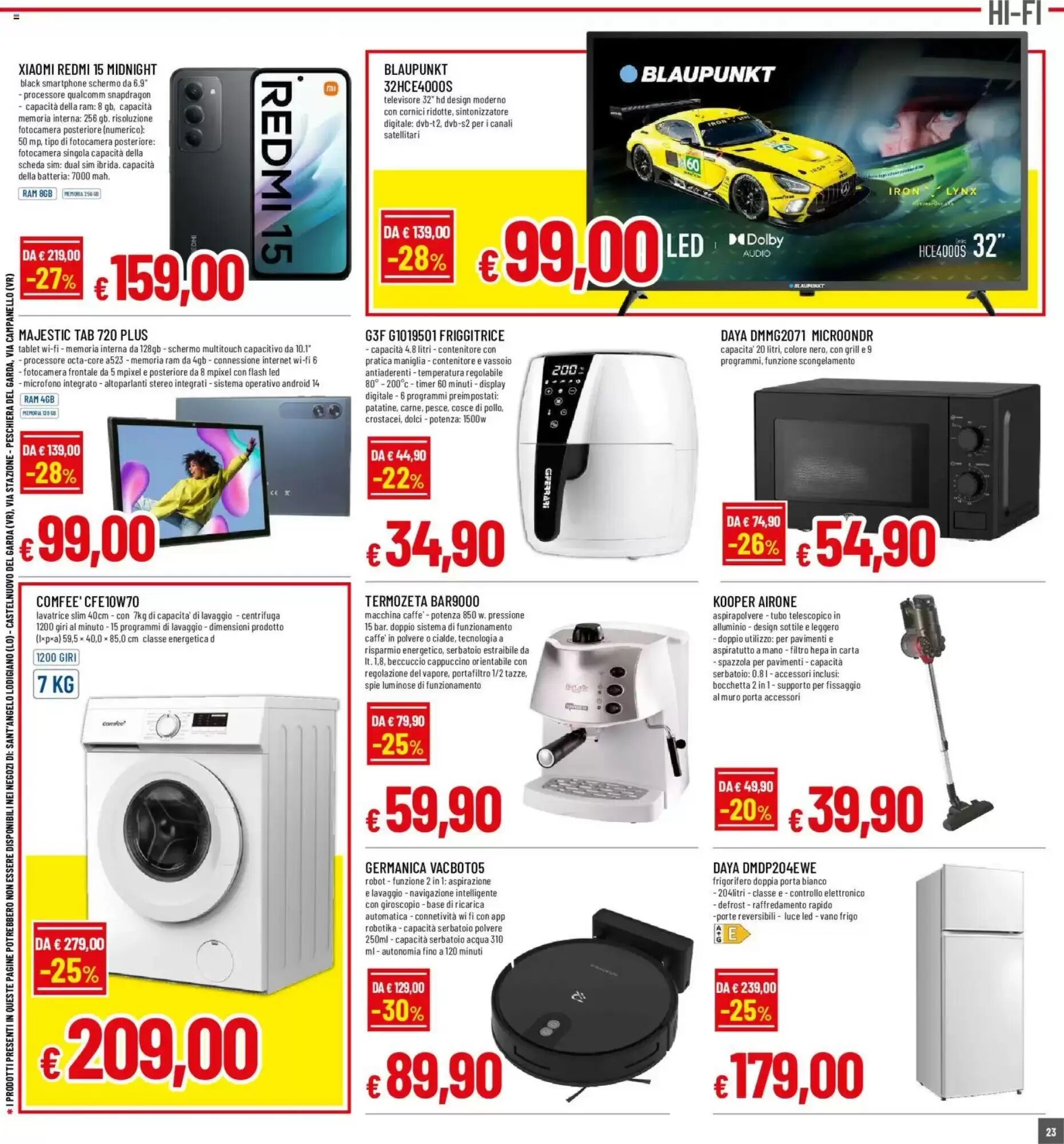 Volantino promozionale Galassia superstore  valide dal 17/09/2026 - Pagina 23.