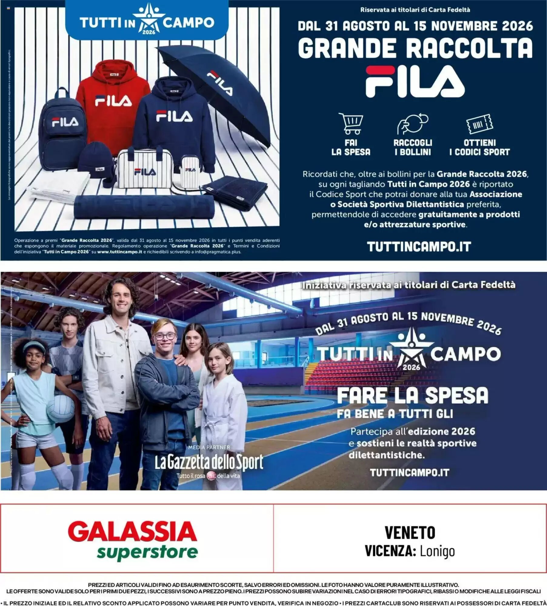 Volantino promozionale Galassia superstore  valide dal 17/09/2026 - Pagina 24.