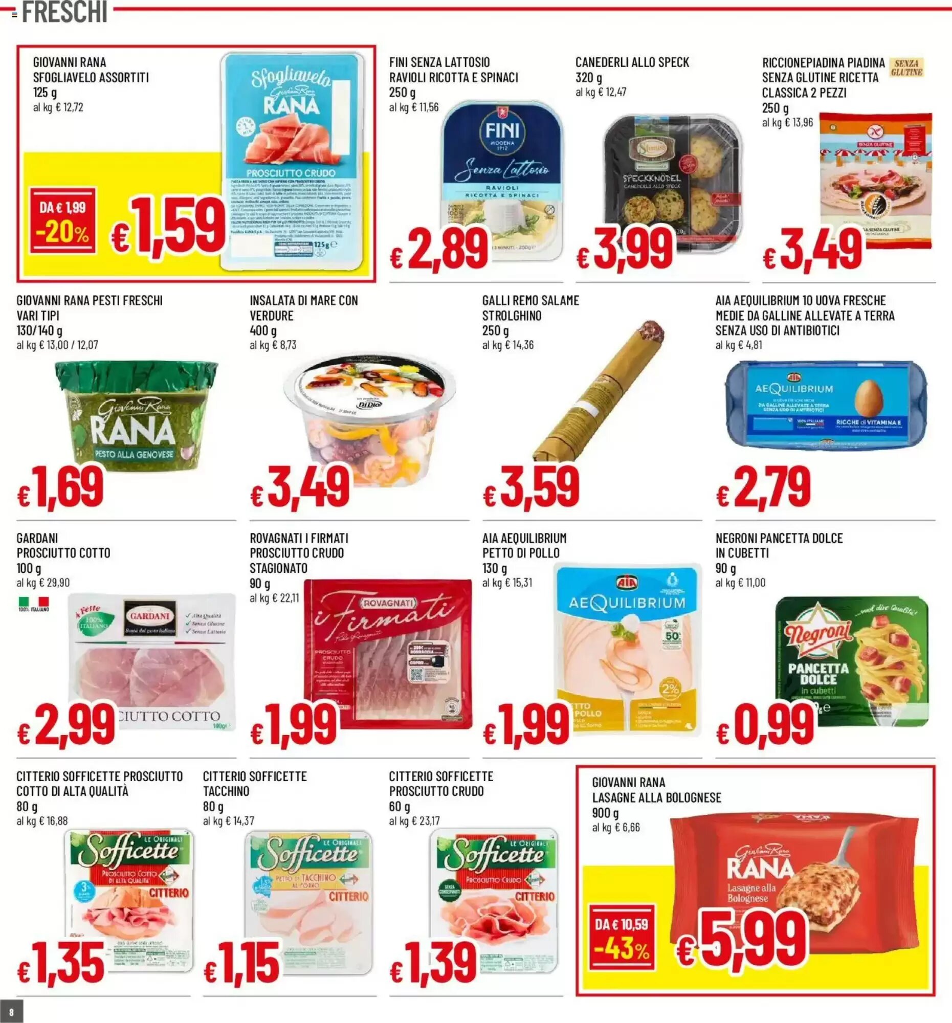 Volantino promozionale Galassia superstore  valide dal 17/09/2026 - Pagina 8.