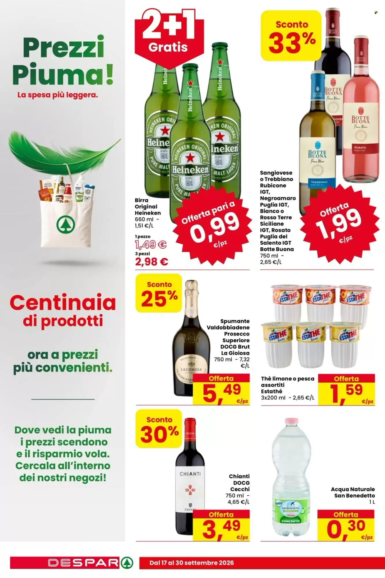 Volantino promozionale Despar  valide dal 17/09/2026 - Pagina 18.