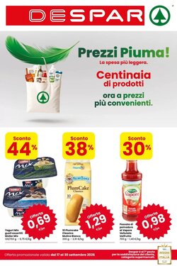 Volantino promozionale Despar  valide dal 17/09/2026