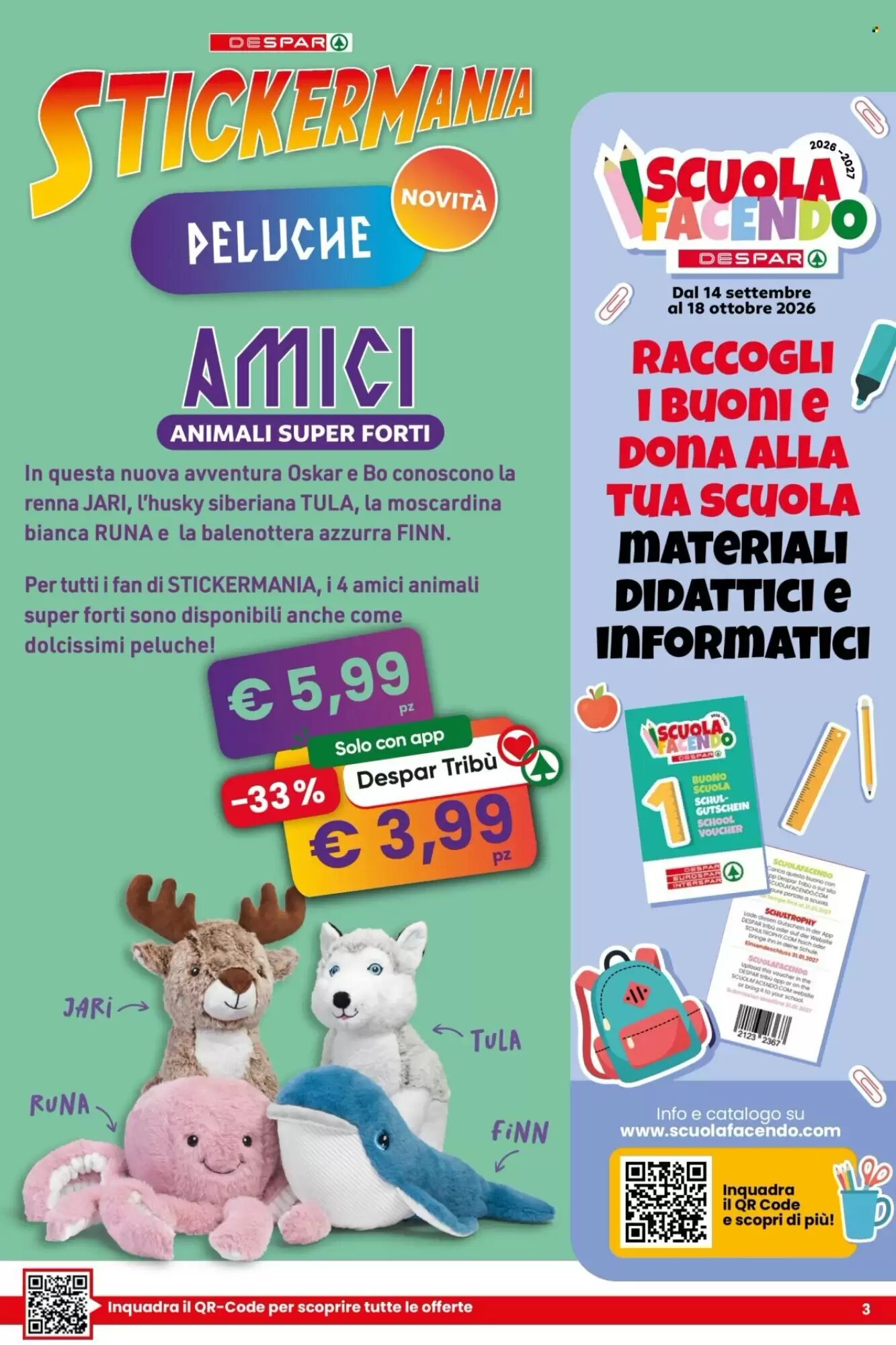 Volantino promozionale Despar  valide dal 17/09/2026 - Pagina 3.