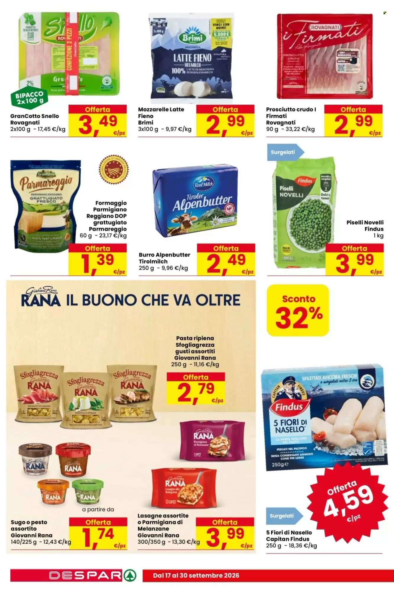 Volantino promozionale Despar  valide dal 17/09/2026 - Pagina 8.