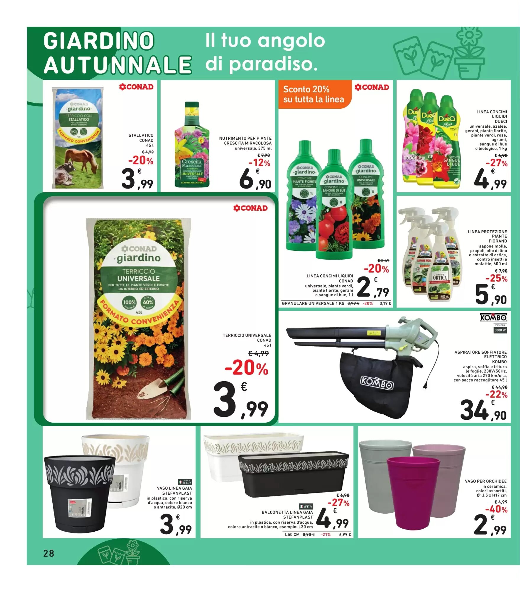 Volantino promozionale Spazio Conad  valide dal 17/09/2026 - Pagina 28.