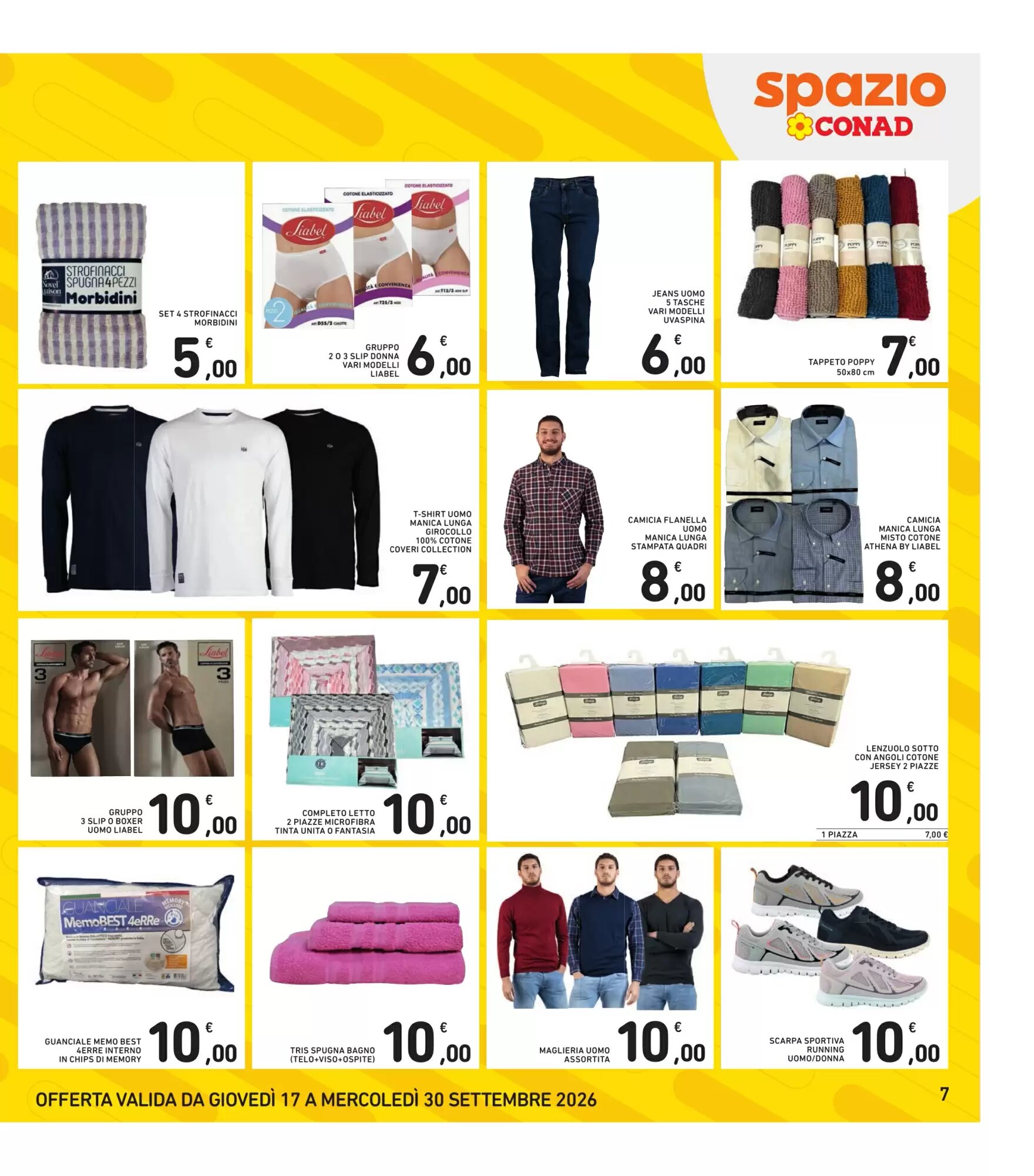 Volantino promozionale Spazio Conad  valide dal 17/09/2026 - Pagina 7.