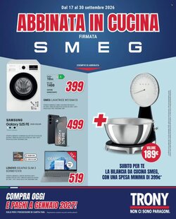 Volantino promozionale Trony  valide dal 17/09/2026