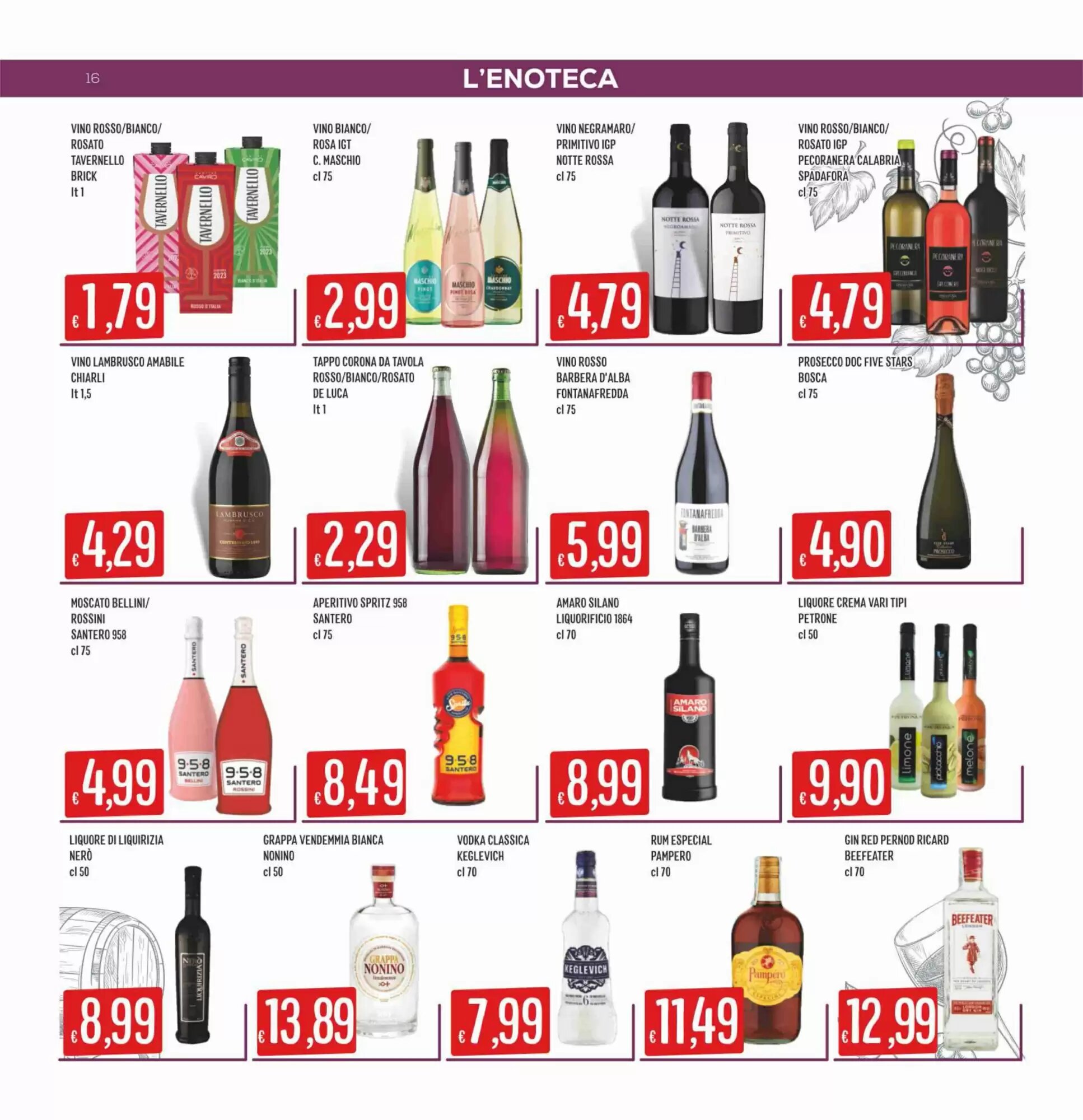 Volantino promozionale IperSisa  valide dal 17/09/2026 - Pagina 16.