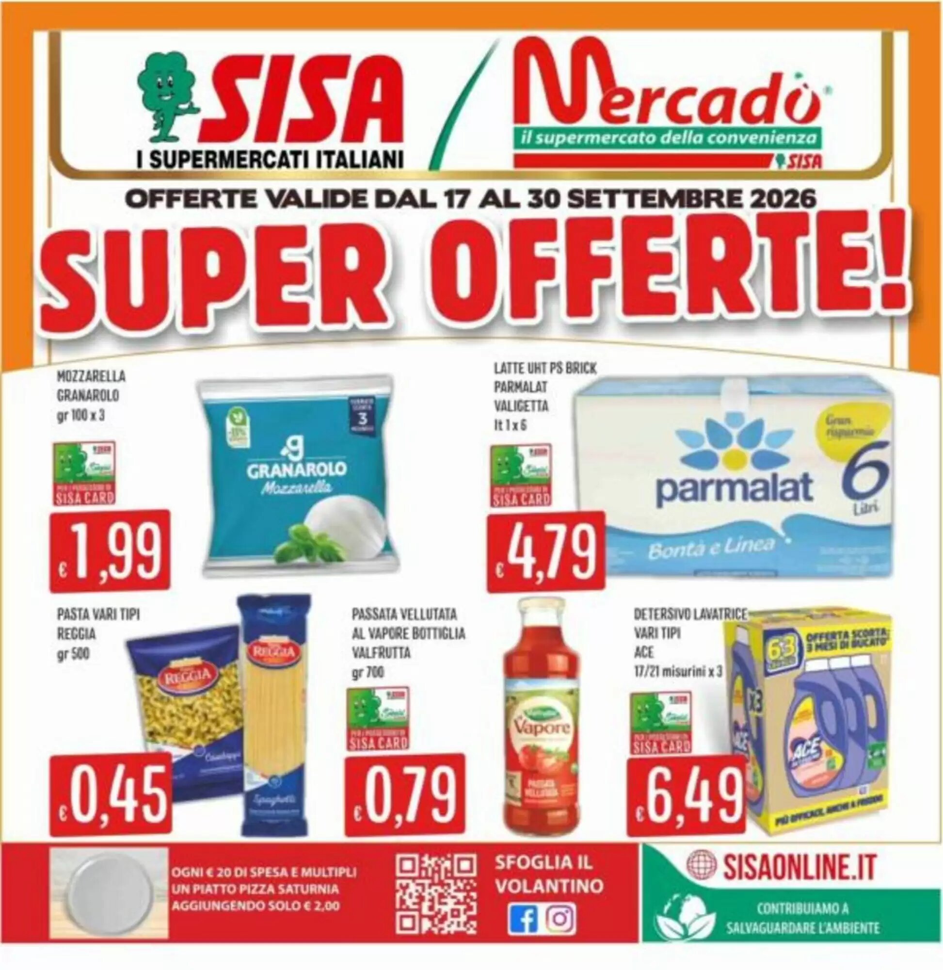 Volantino promozionale Mercadò valide dal 17/09/2026 - Pagina 1.