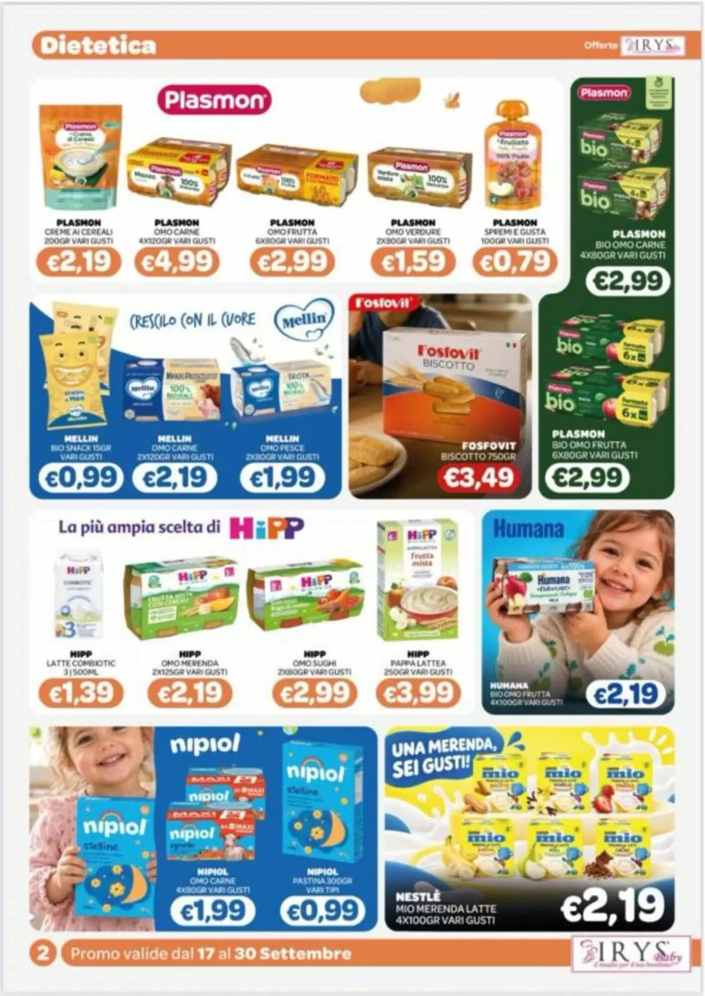 Volantino promozionale Irys  valide dal 17/09/2026 - Pagina 2.