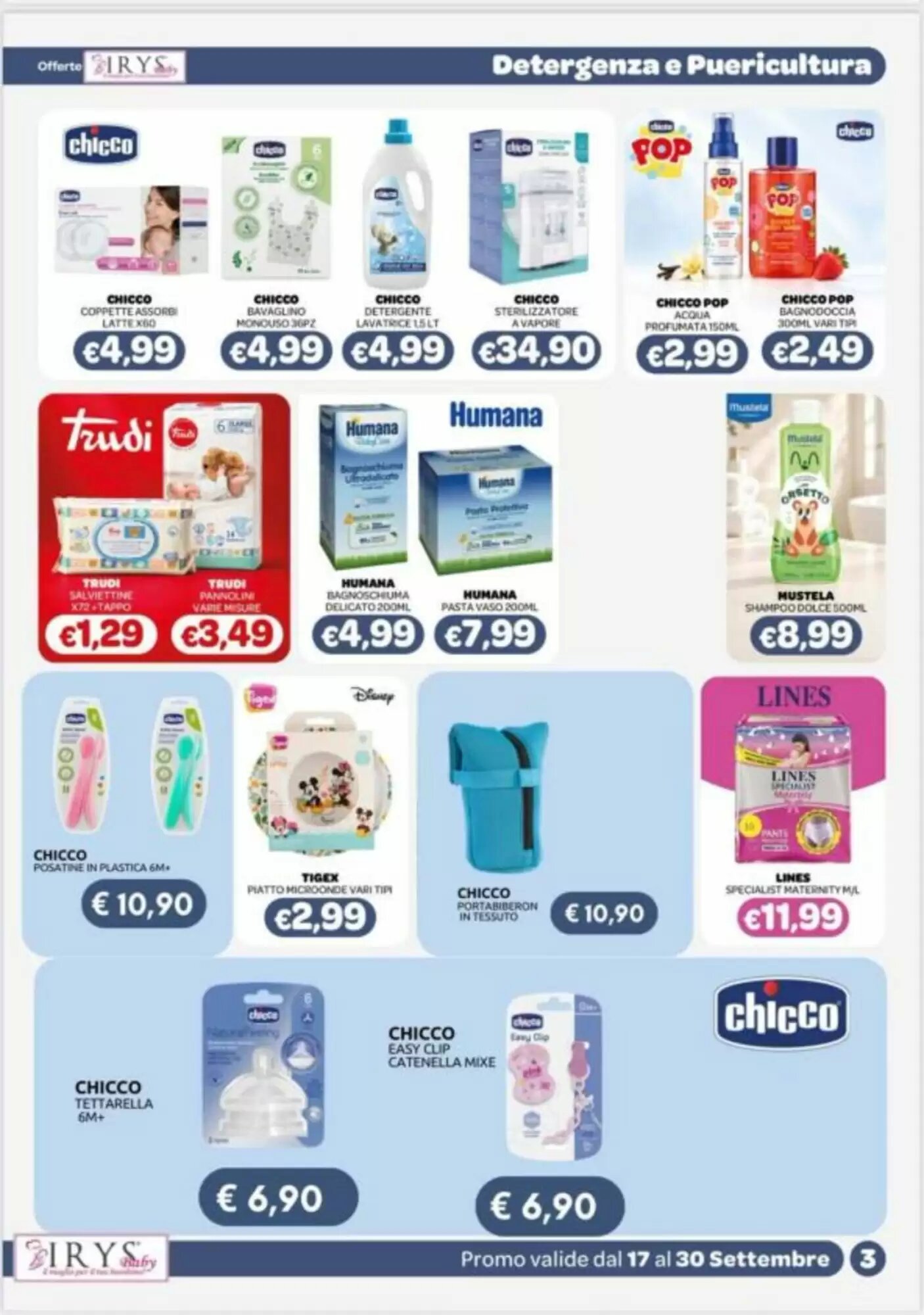 Volantino promozionale Irys  valide dal 17/09/2026 - Pagina 3.