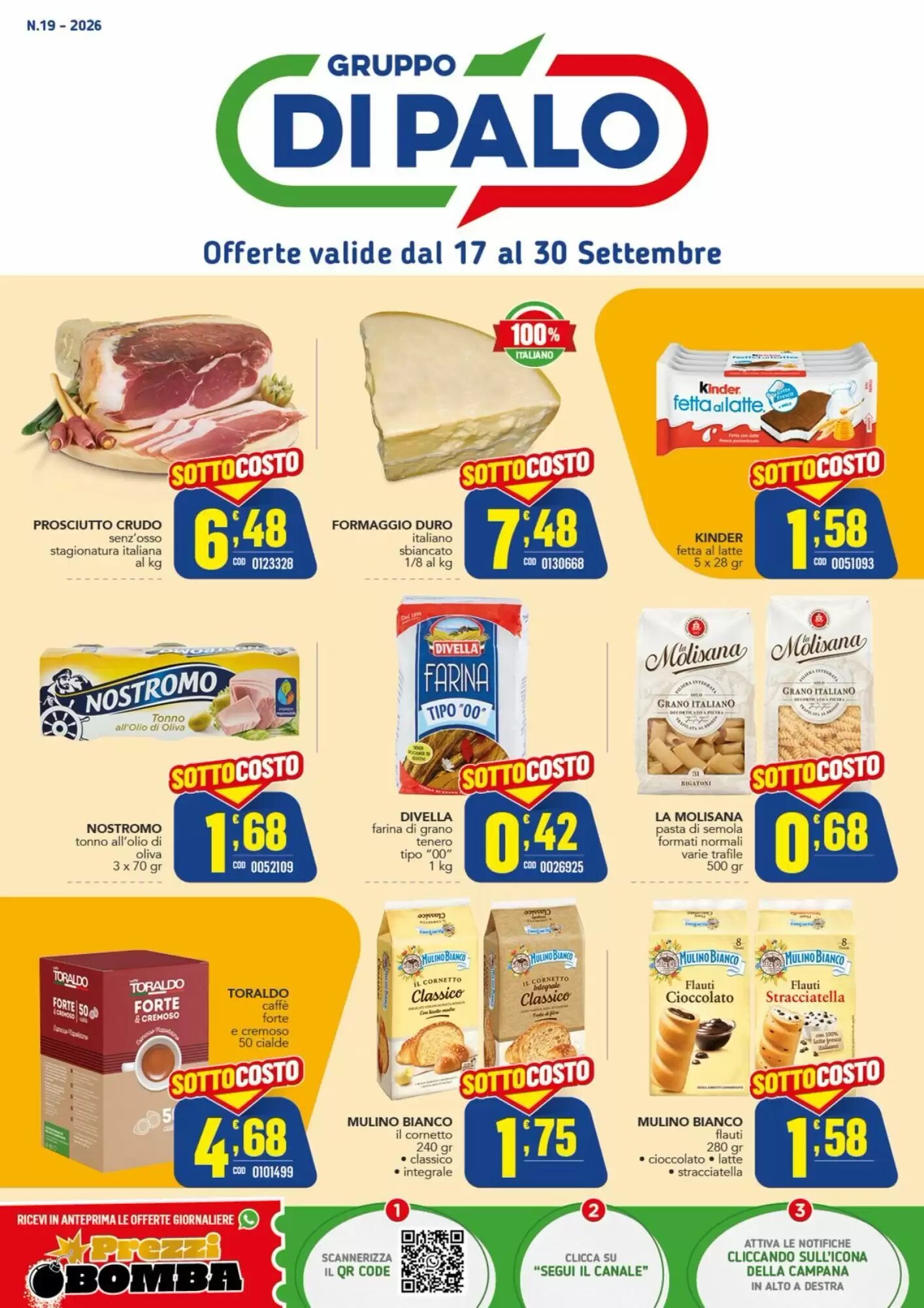 Volantino promozionale Gruppo di Palo valide dal 17/09/2026 - Pagina 1.