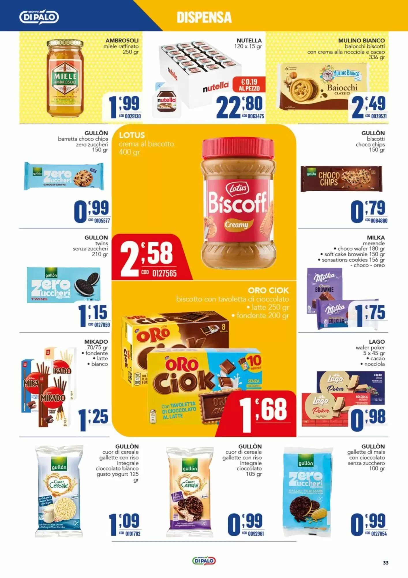 Volantino promozionale Gruppo di Palo  valide dal 17/09/2026 - Pagina 33.