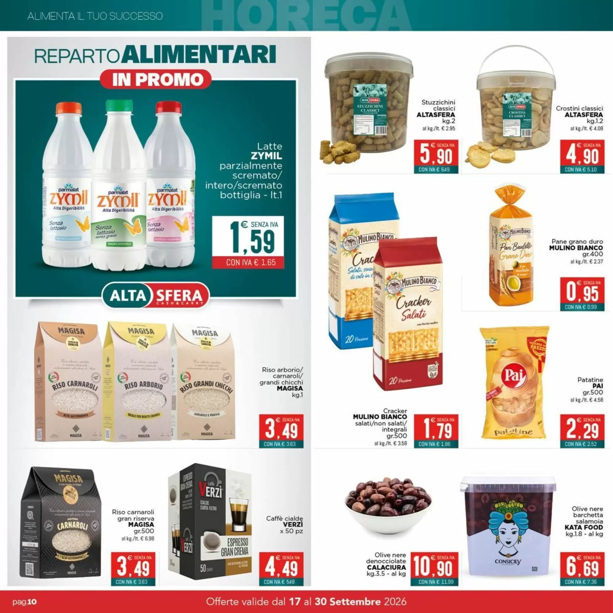 Volantino promozionale Altasfera  valide dal 17/09/2026 - Pagina 10.