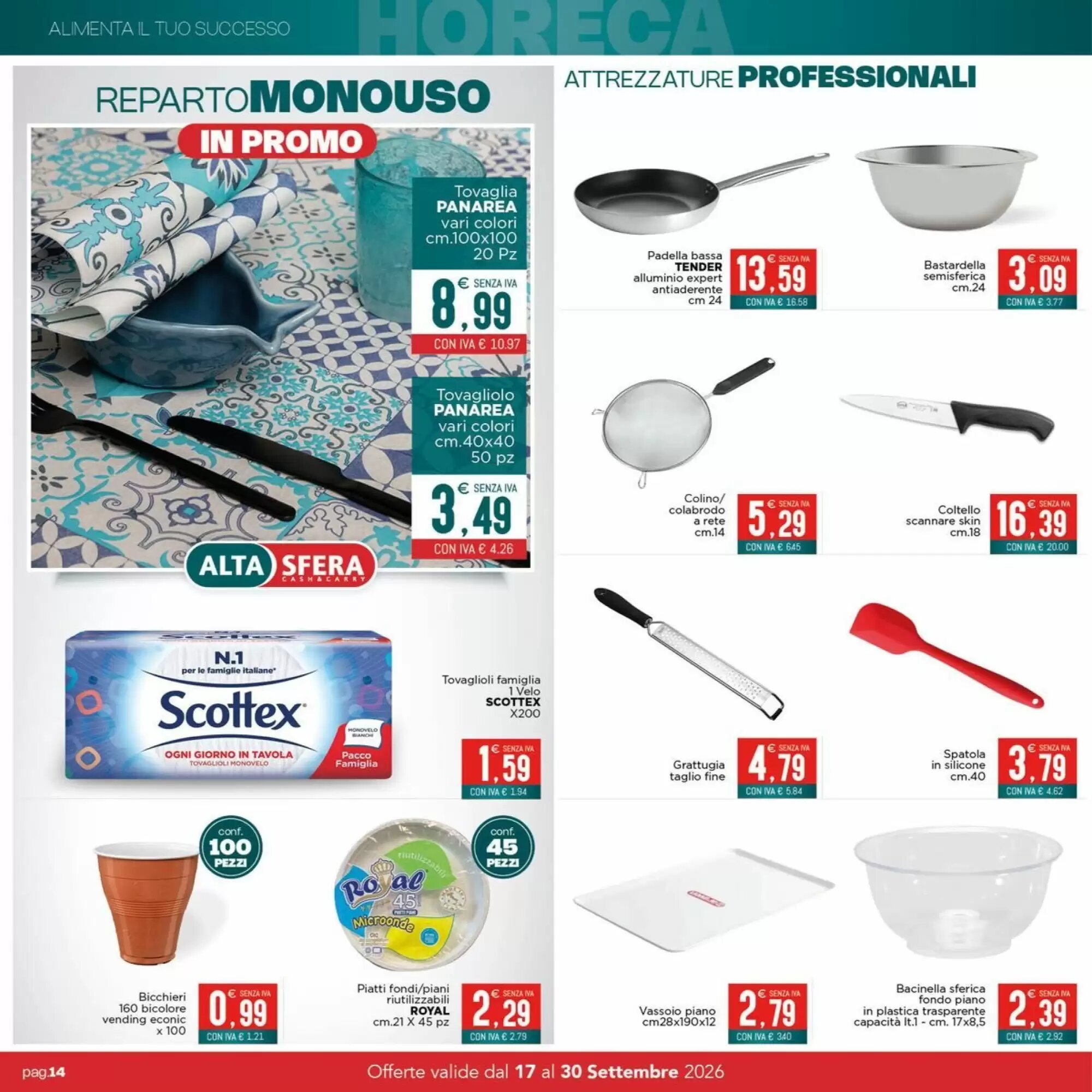 Volantino promozionale Altasfera  valide dal 17/09/2026 - Pagina 14.