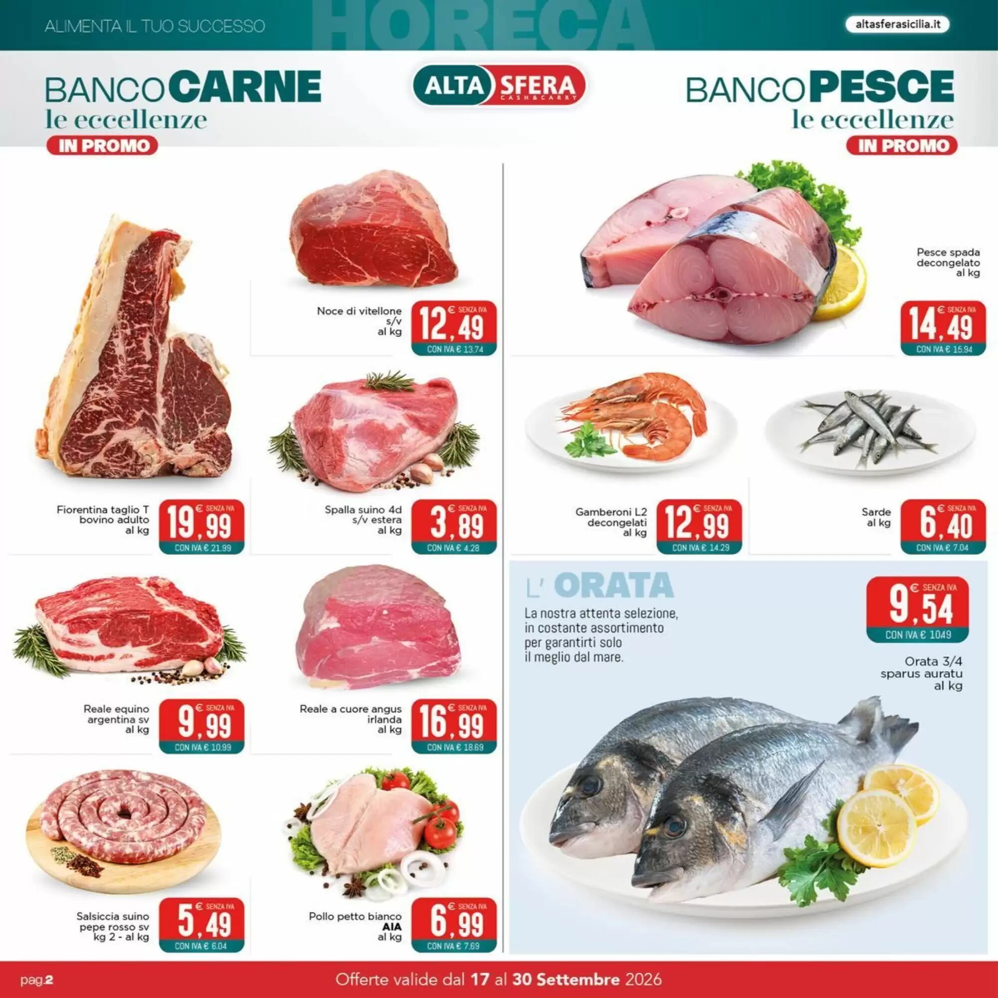 Volantino promozionale Altasfera  valide dal 17/09/2026 - Pagina 2.