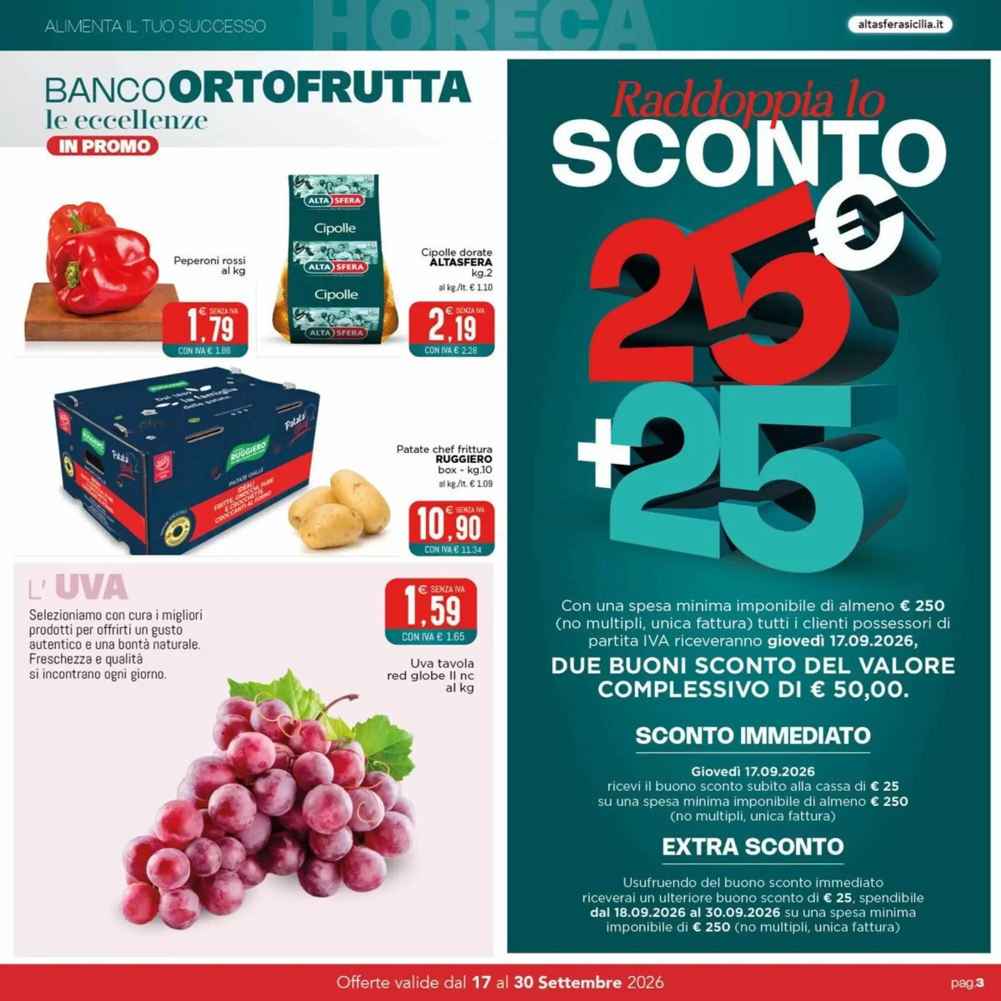 Volantino promozionale Altasfera  valide dal 17/09/2026 - Pagina 3.