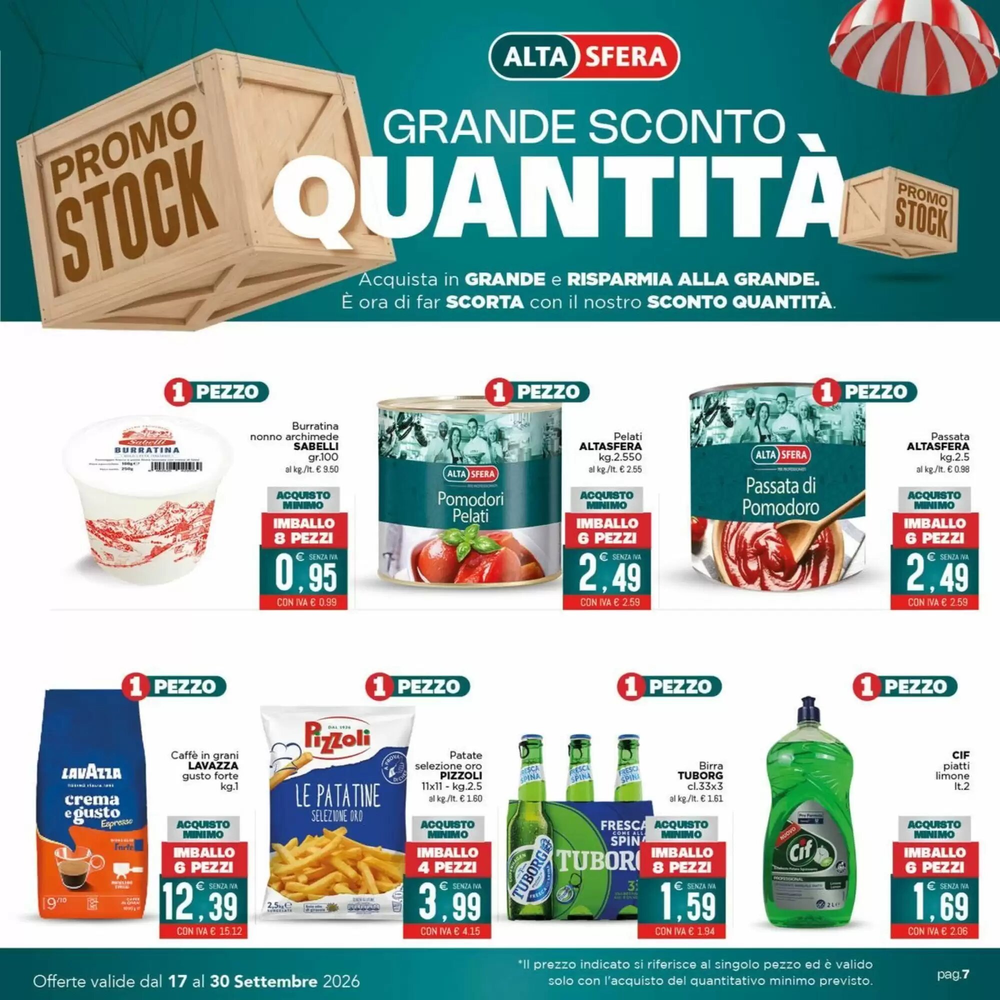 Volantino promozionale Altasfera  valide dal 17/09/2026 - Pagina 7.
