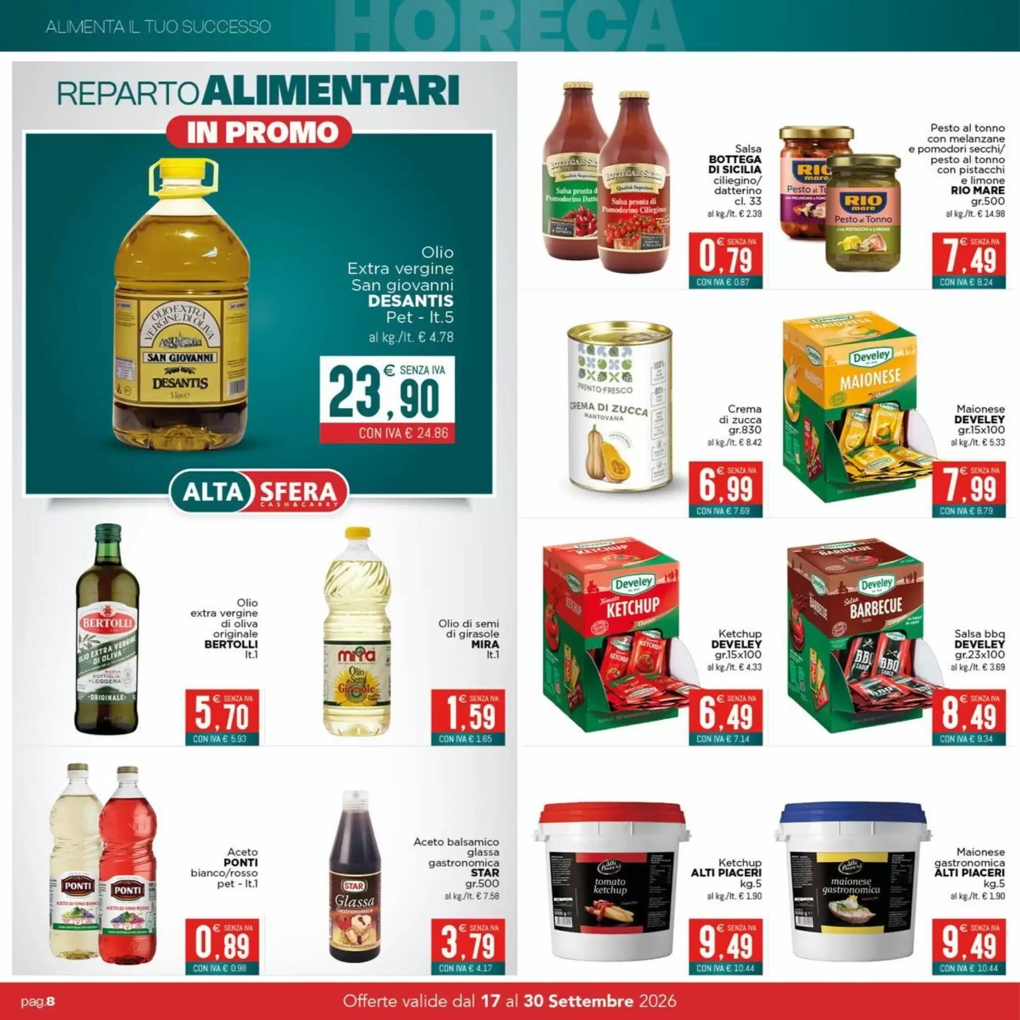 Volantino promozionale Altasfera  valide dal 17/09/2026 - Pagina 8.