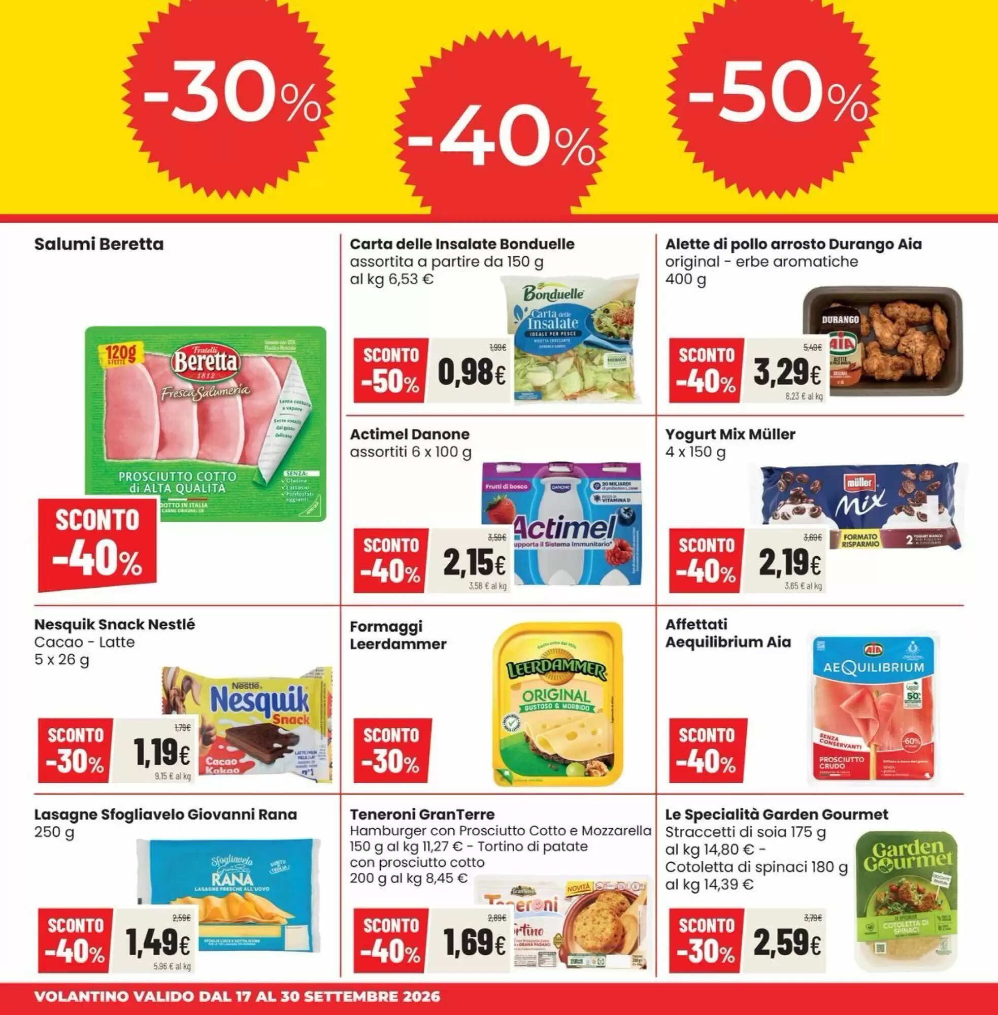 Volantino promozionale Coop Master Alleanza 3.0  valide dal 17/09/2026 - Pagina 2.