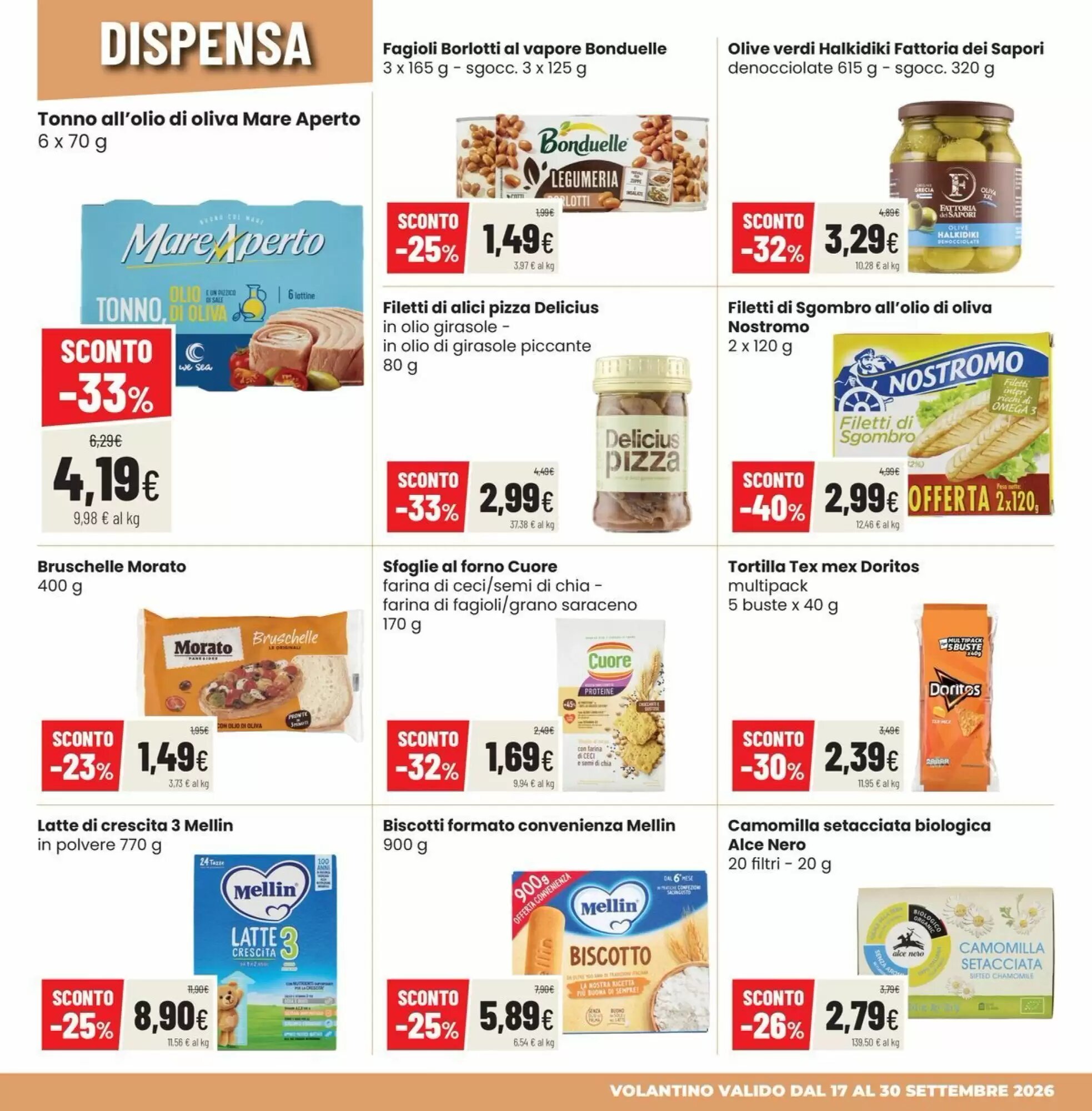 Volantino promozionale Coop Master Alleanza 3.0  valide dal 17/09/2026 - Pagina 21.