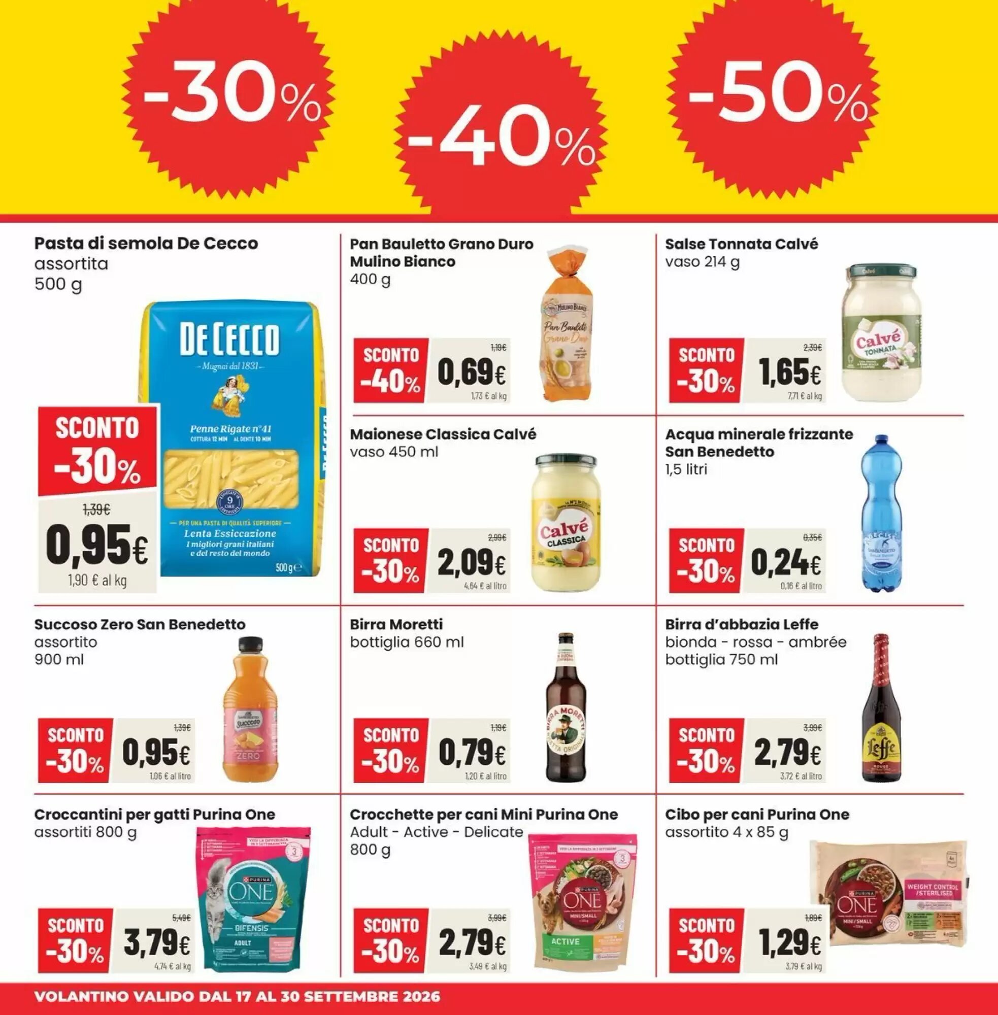 Volantino promozionale Coop Master Alleanza 3.0  valide dal 17/09/2026 - Pagina 4.