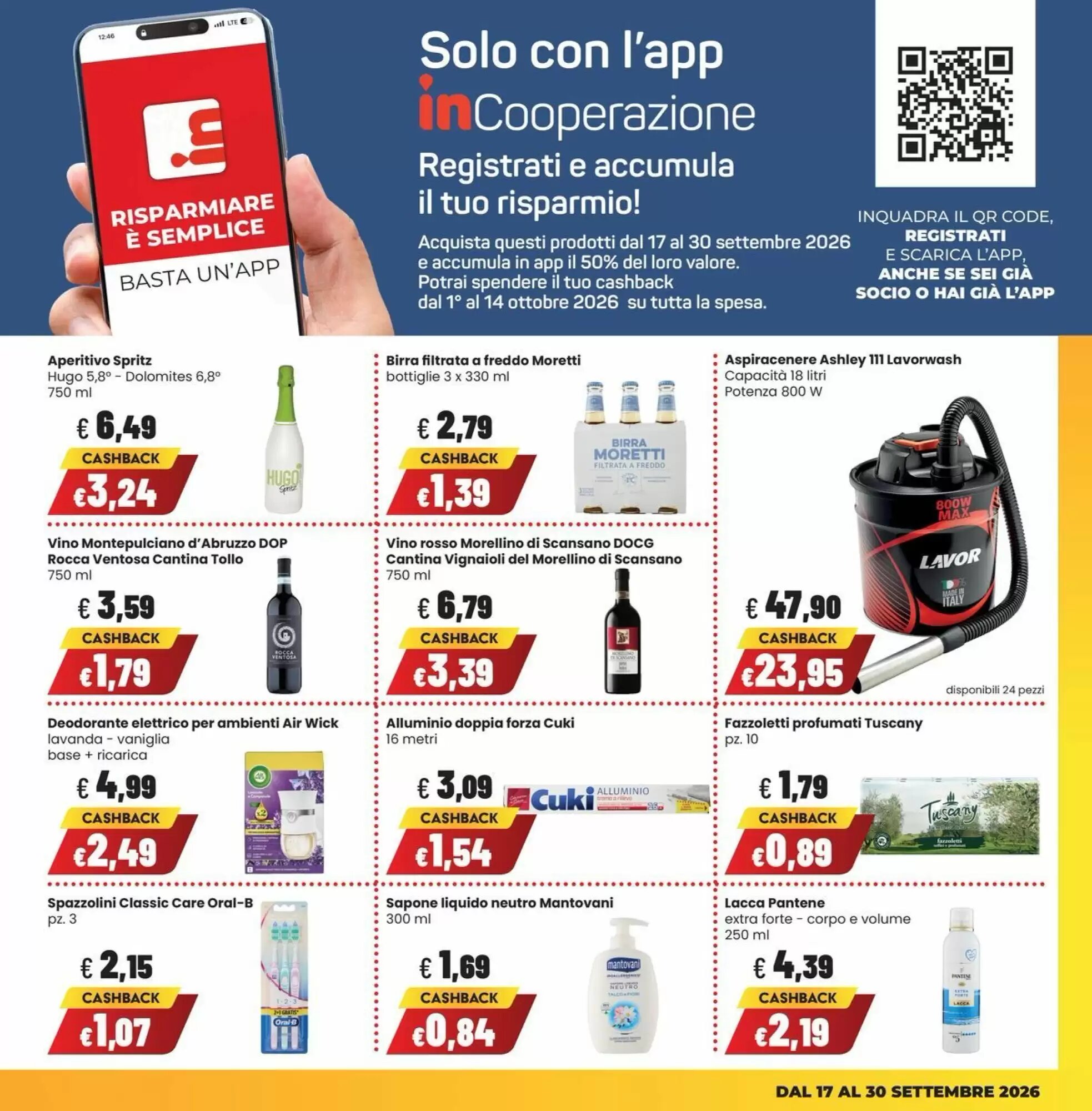 Volantino promozionale Coop Master Alleanza 3.0  valide dal 17/09/2026 - Pagina 7.