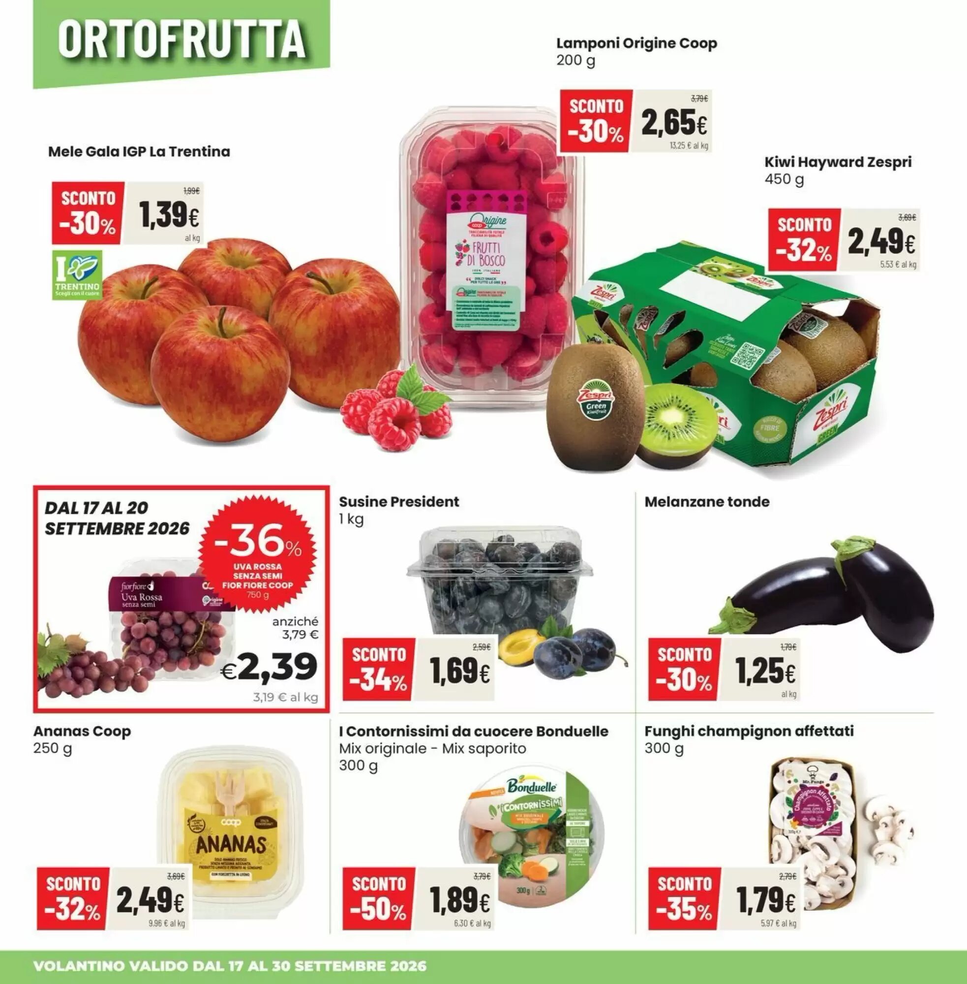 Volantino promozionale Coop Master Alleanza 3.0  valide dal 17/09/2026 - Pagina 8.