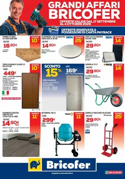 Volantino promozionale Bricofer  valide dal 17/09/2026