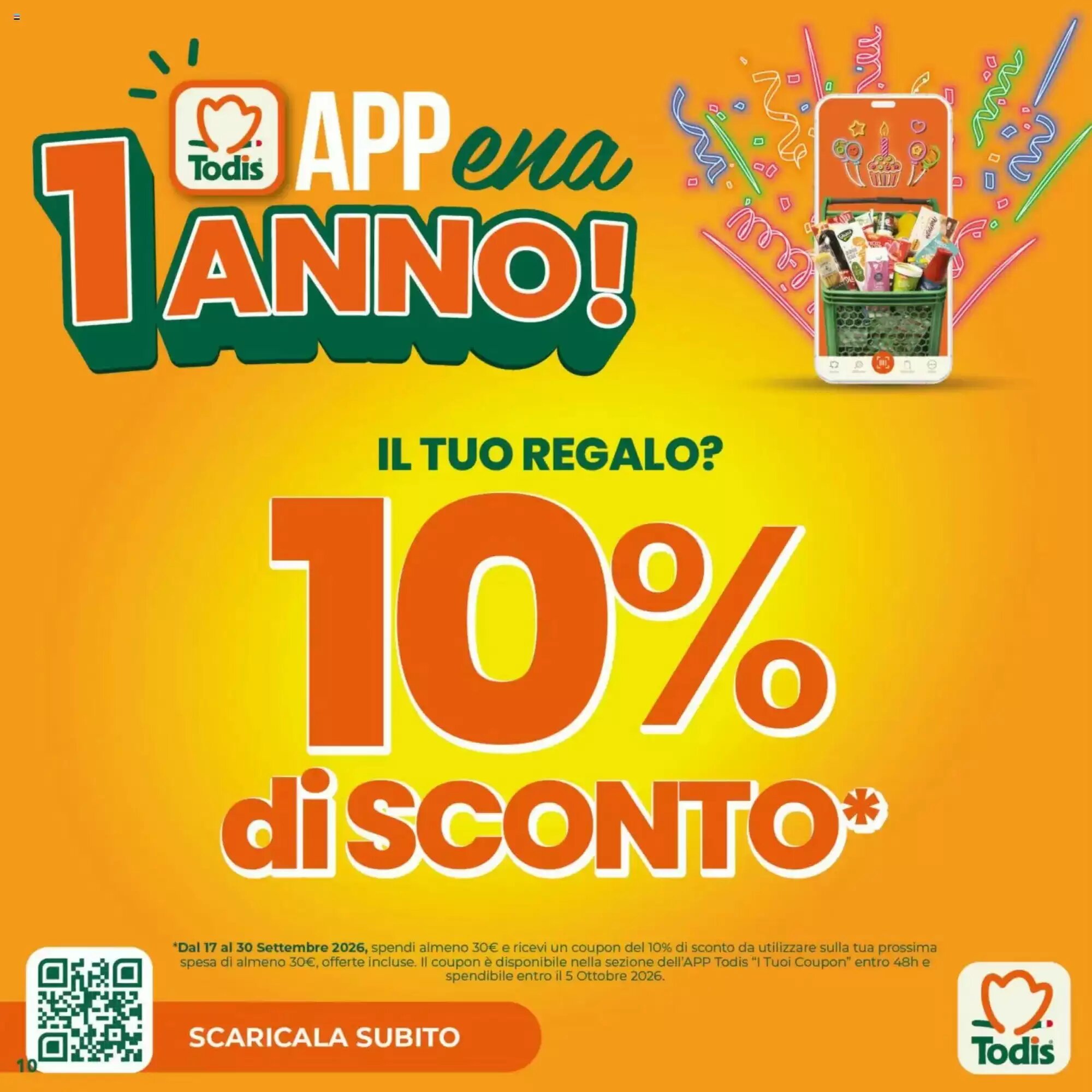Volantino promozionale Todis  valide dal 17/09/2026 - Pagina 10.