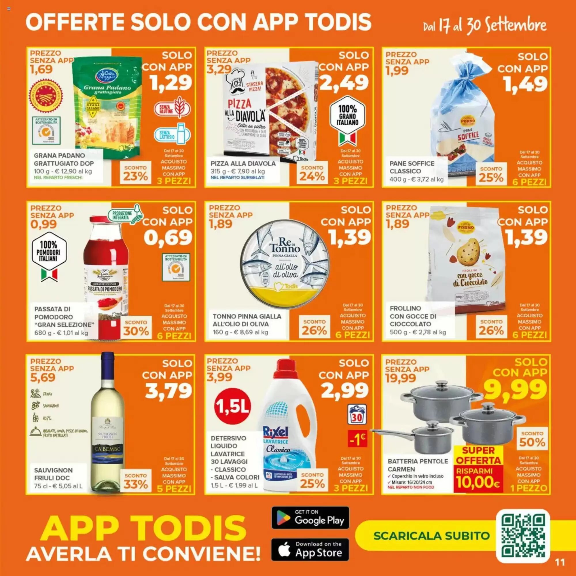 Volantino promozionale Todis  valide dal 17/09/2026 - Pagina 11.