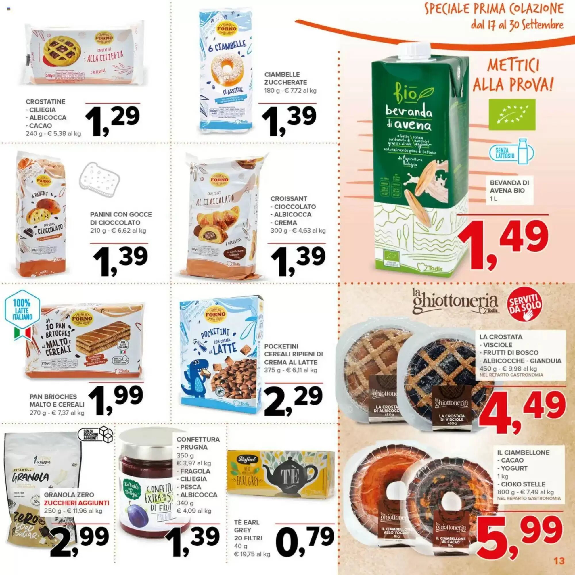 Volantino promozionale Todis  valide dal 17/09/2026 - Pagina 13.