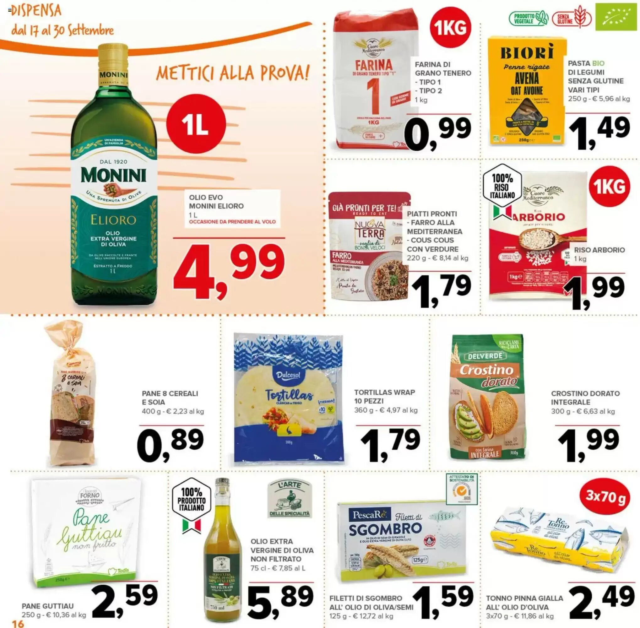 Volantino promozionale Todis  valide dal 17/09/2026 - Pagina 16.