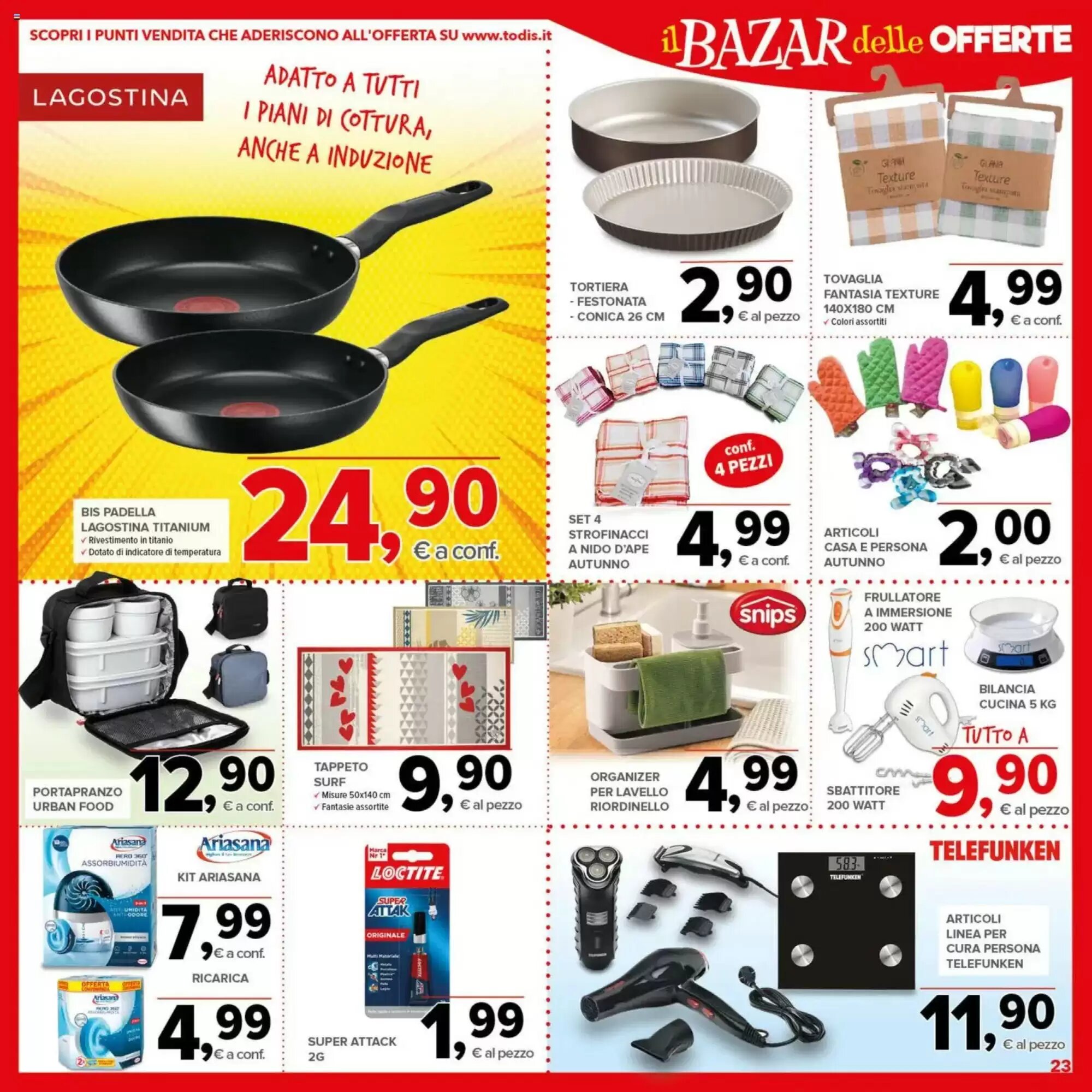 Volantino promozionale Todis  valide dal 17/09/2026 - Pagina 23.