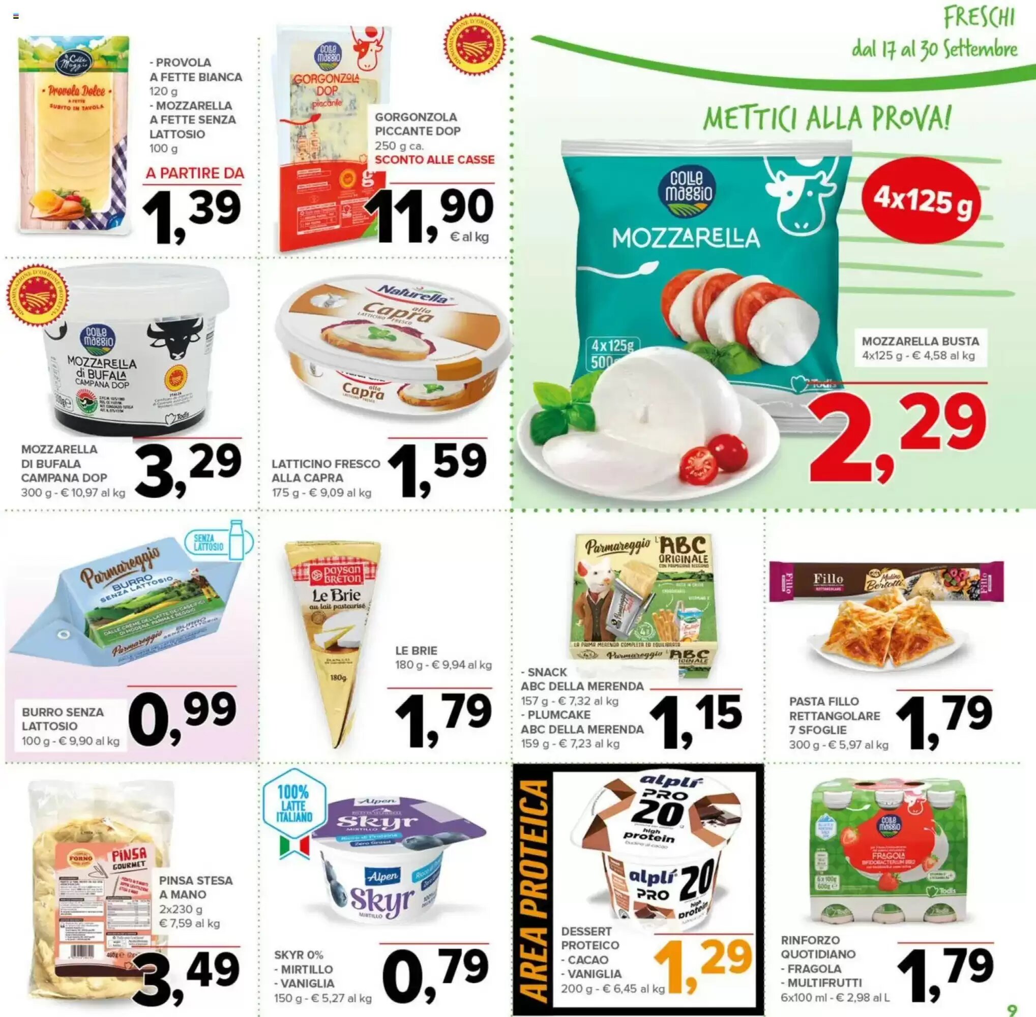 Volantino promozionale Todis  valide dal 17/09/2026 - Pagina 9.