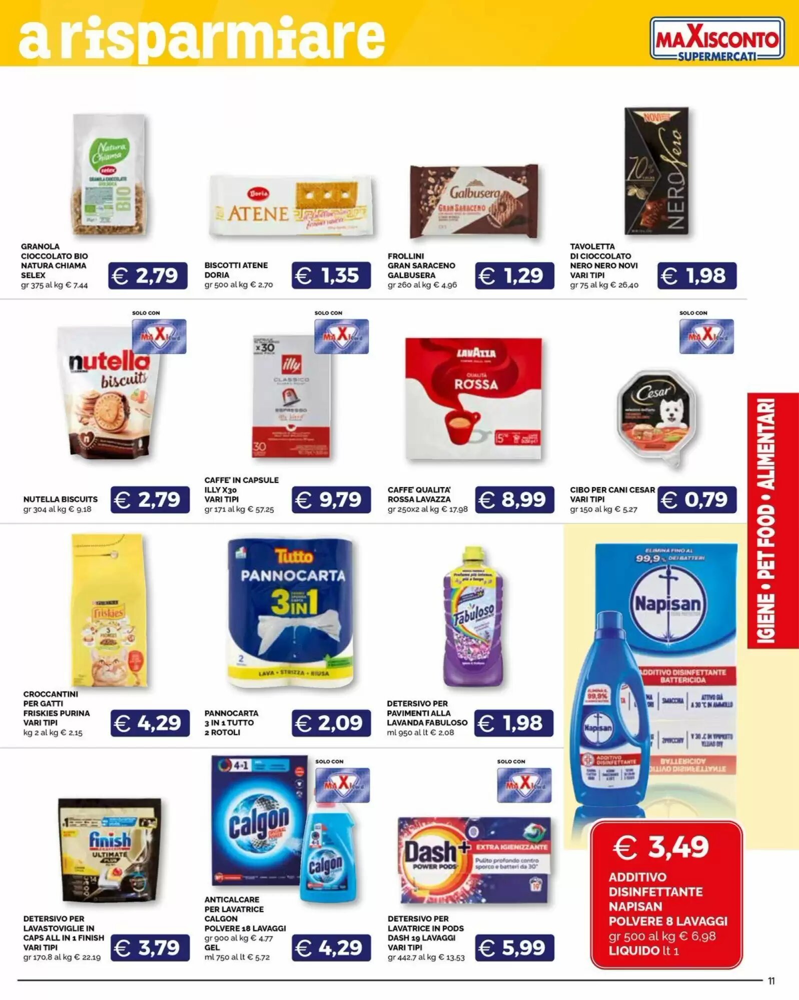 Volantino promozionale Maxisconto  valide dal 17/09/2026 - Pagina 11.