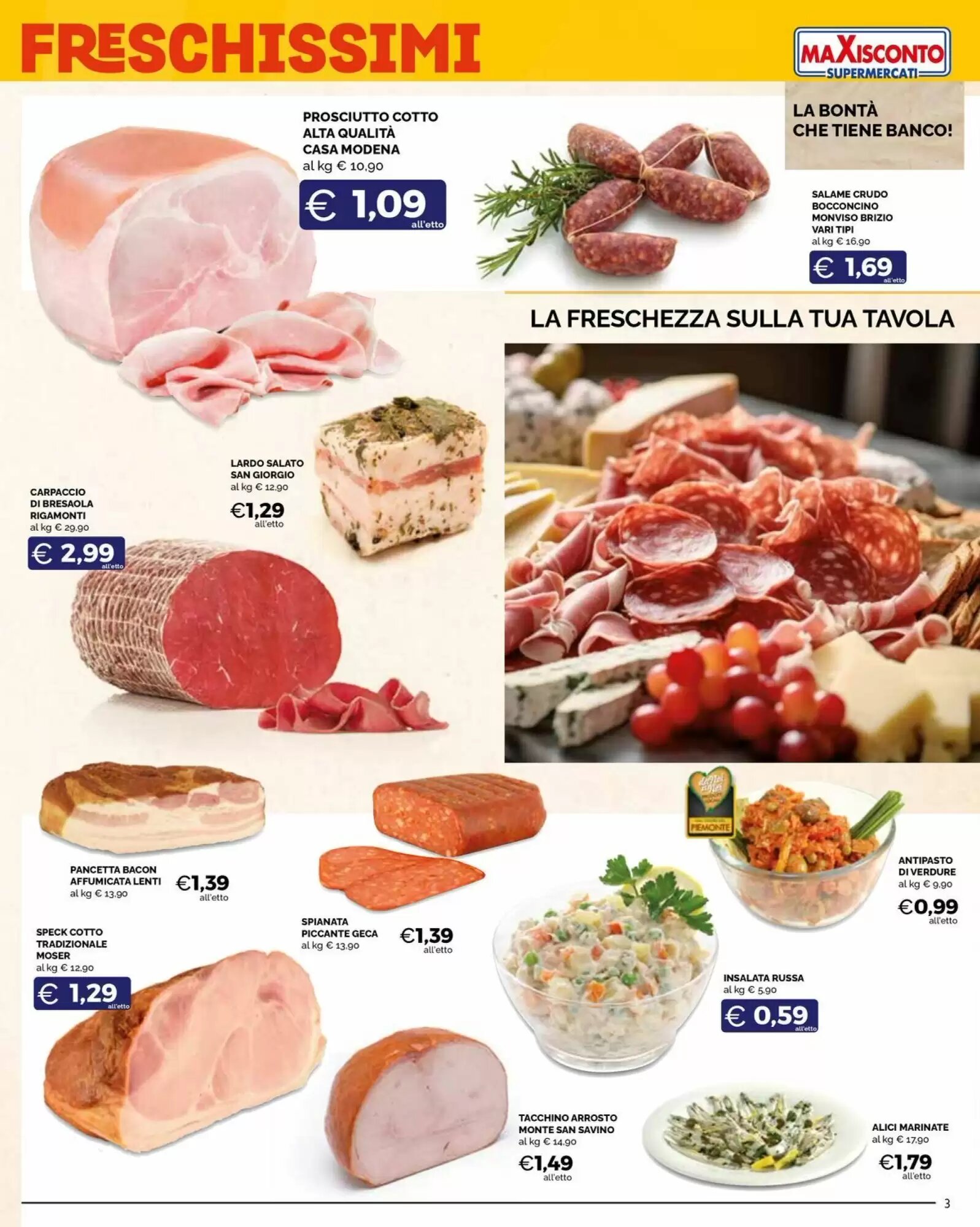 Volantino promozionale Maxisconto  valide dal 17/09/2026 - Pagina 3.