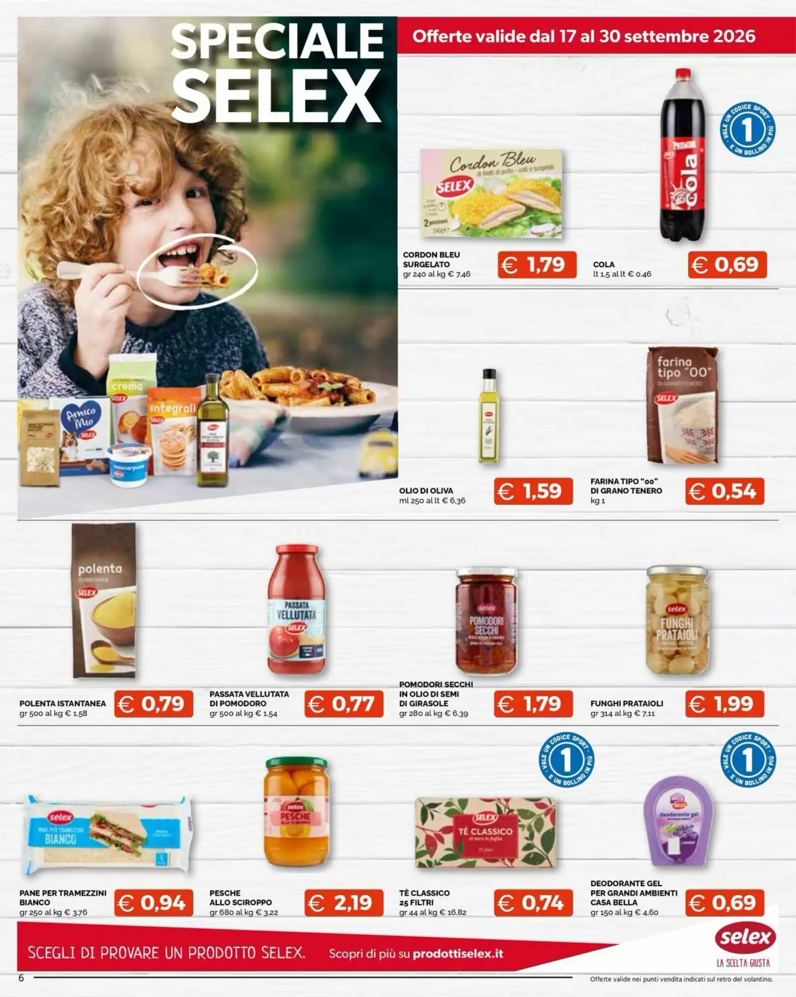 Volantino promozionale Maxisconto  valide dal 17/09/2026 - Pagina 6.
