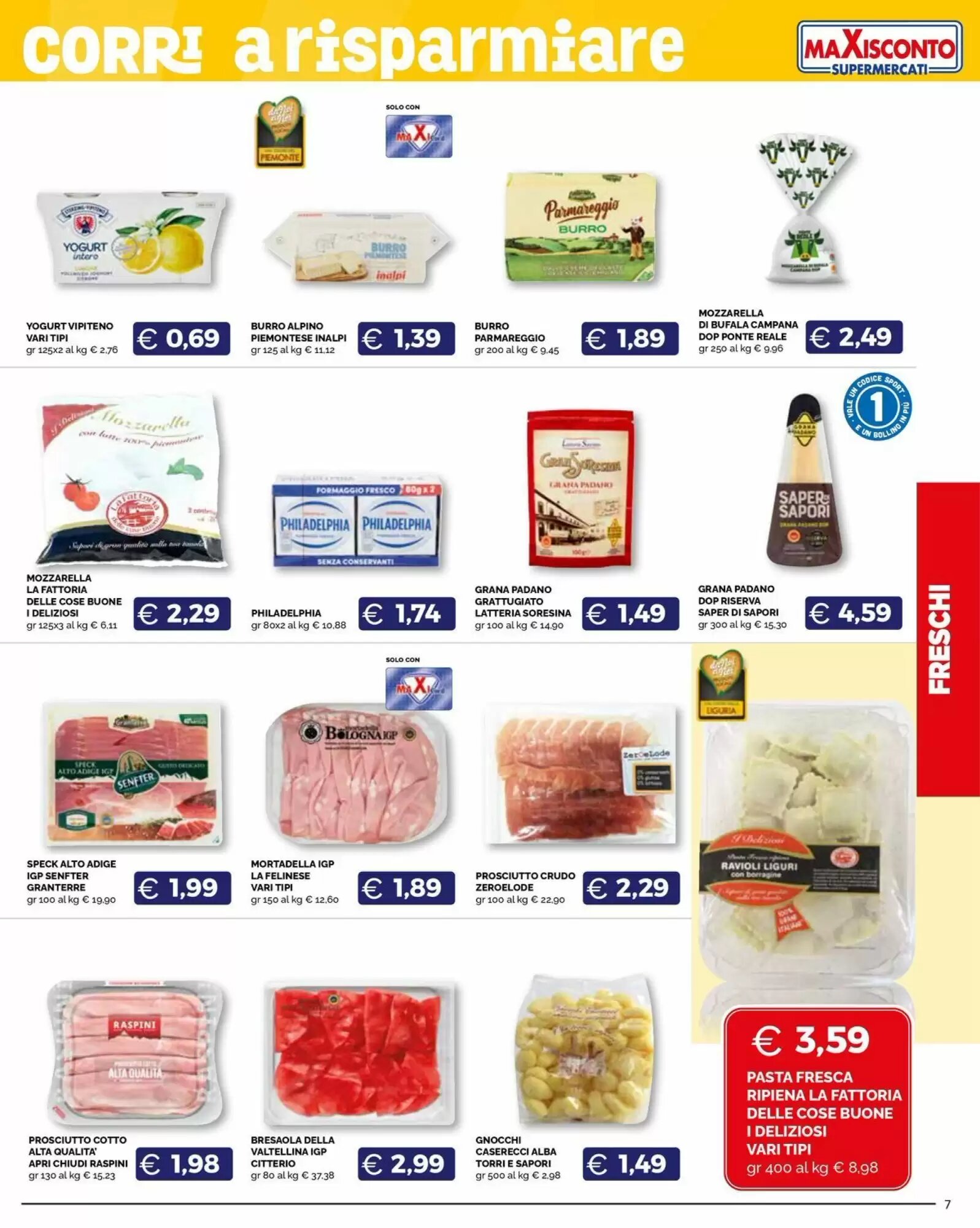 Volantino promozionale Maxisconto  valide dal 17/09/2026 - Pagina 7.