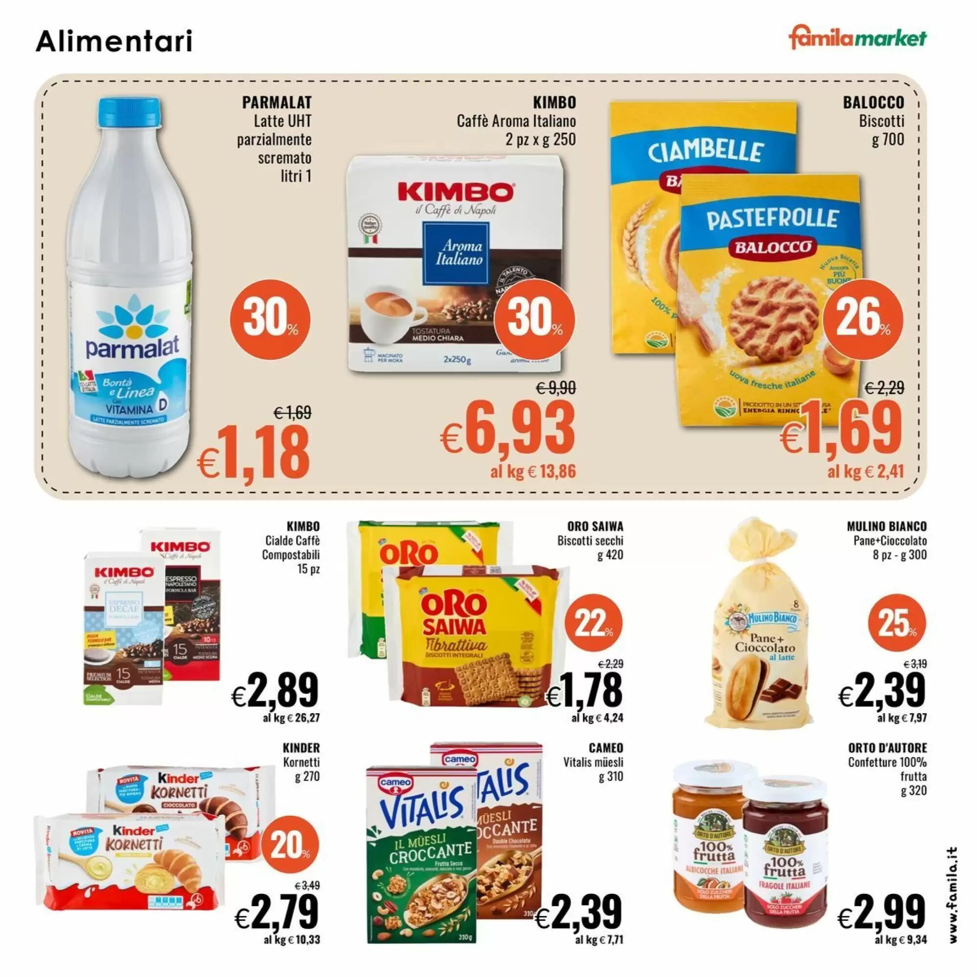 Volantino promozionale Famila Market  valide dal 17/09/2026 - Pagina 11.