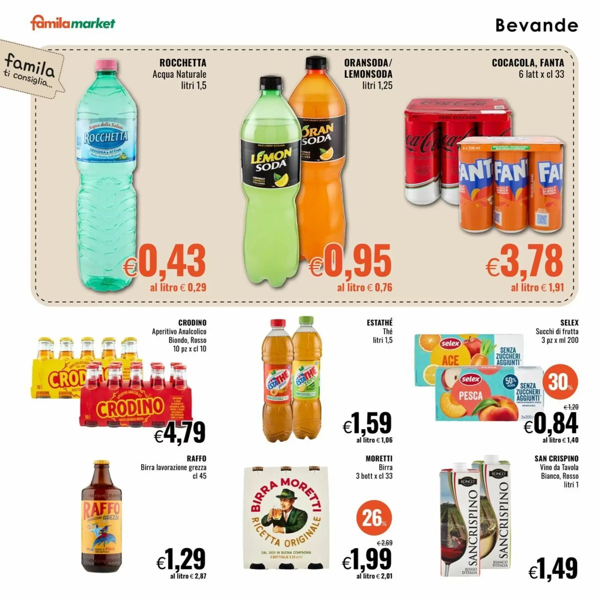 Volantino promozionale Famila Market  valide dal 17/09/2026 - Pagina 14.