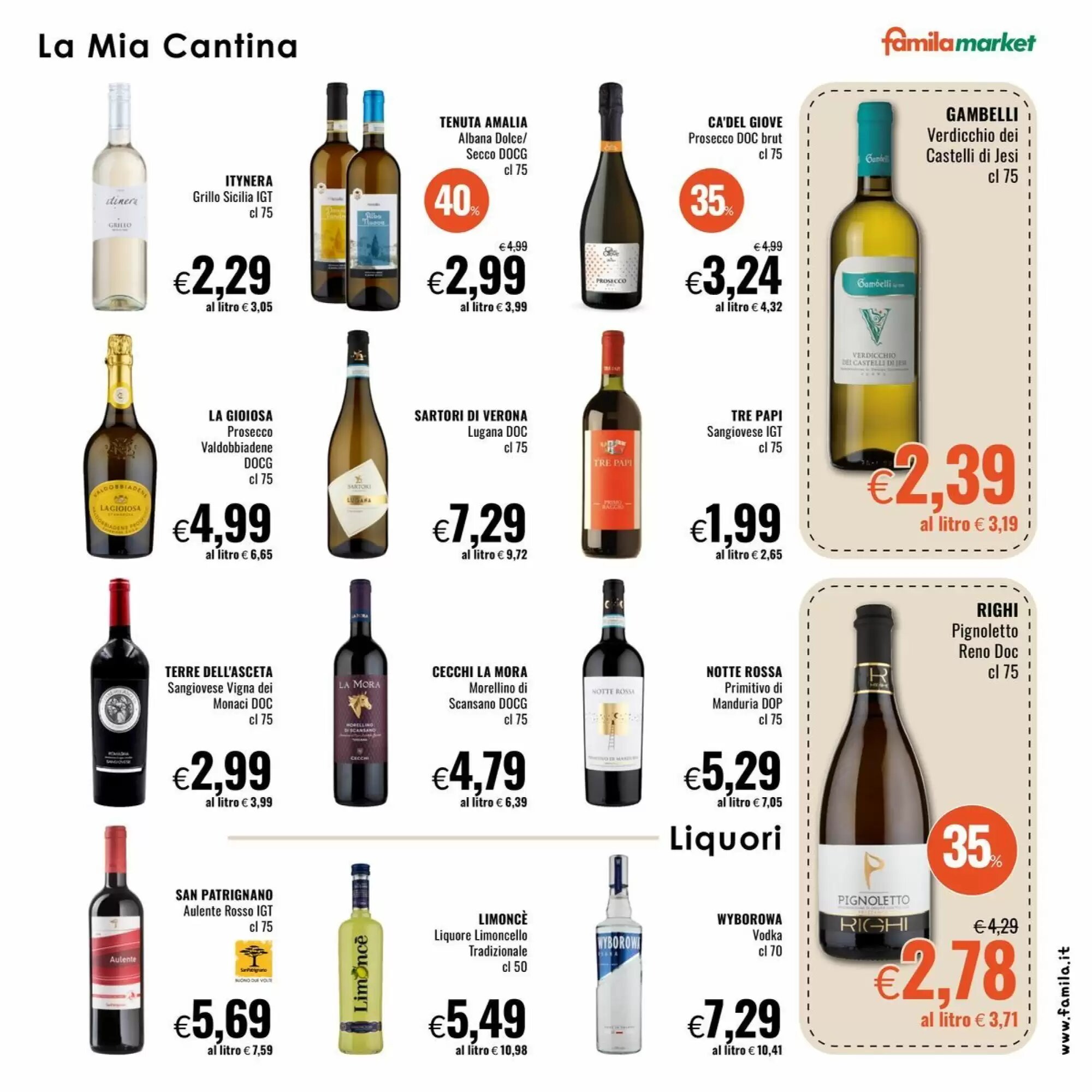 Volantino promozionale Famila Market  valide dal 17/09/2026 - Pagina 15.