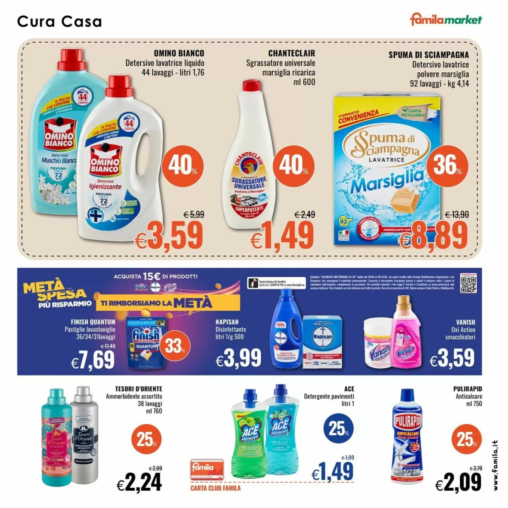 Volantino promozionale Famila Market  valide dal 17/09/2026 - Pagina 17.
