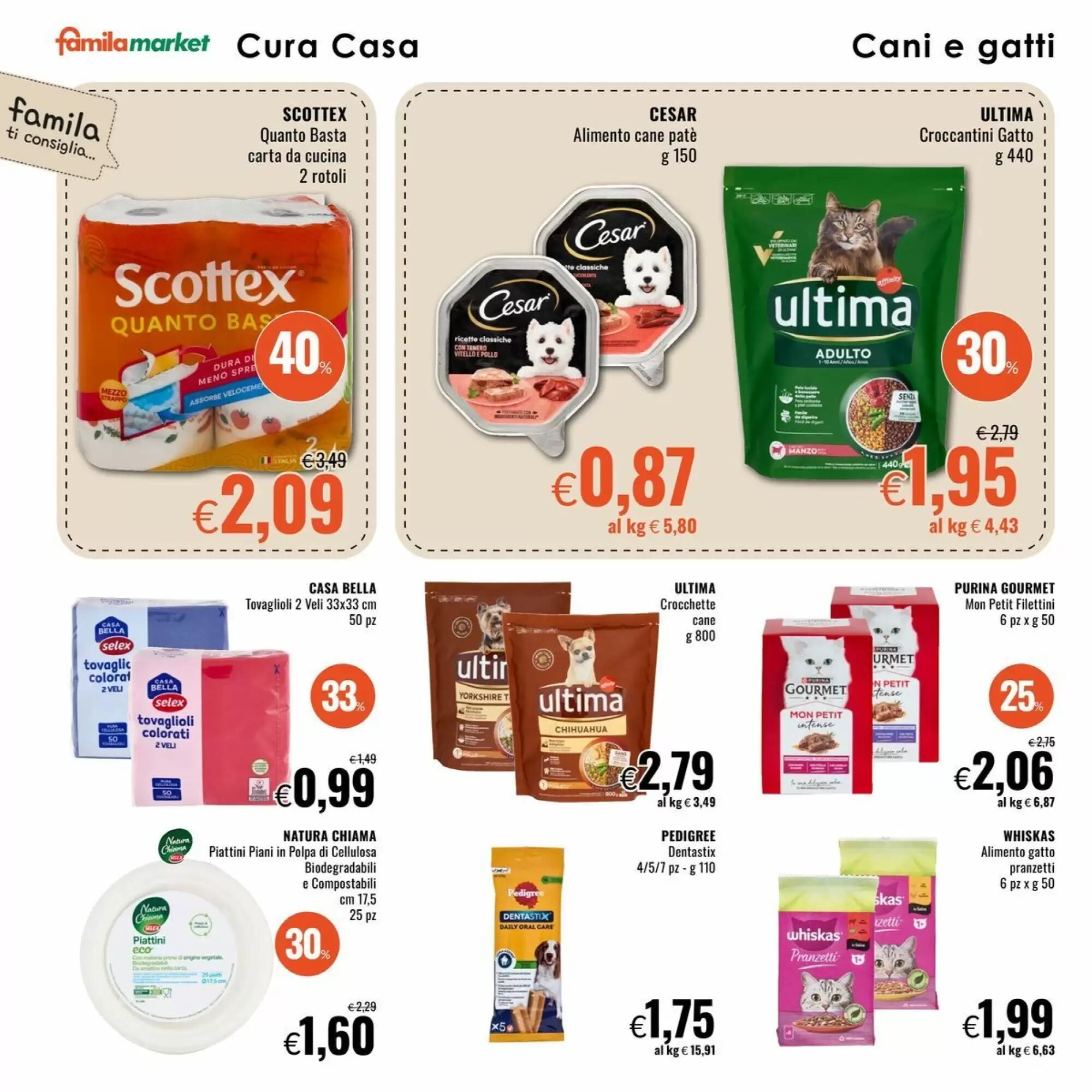 Volantino promozionale Famila Market  valide dal 17/09/2026 - Pagina 18.