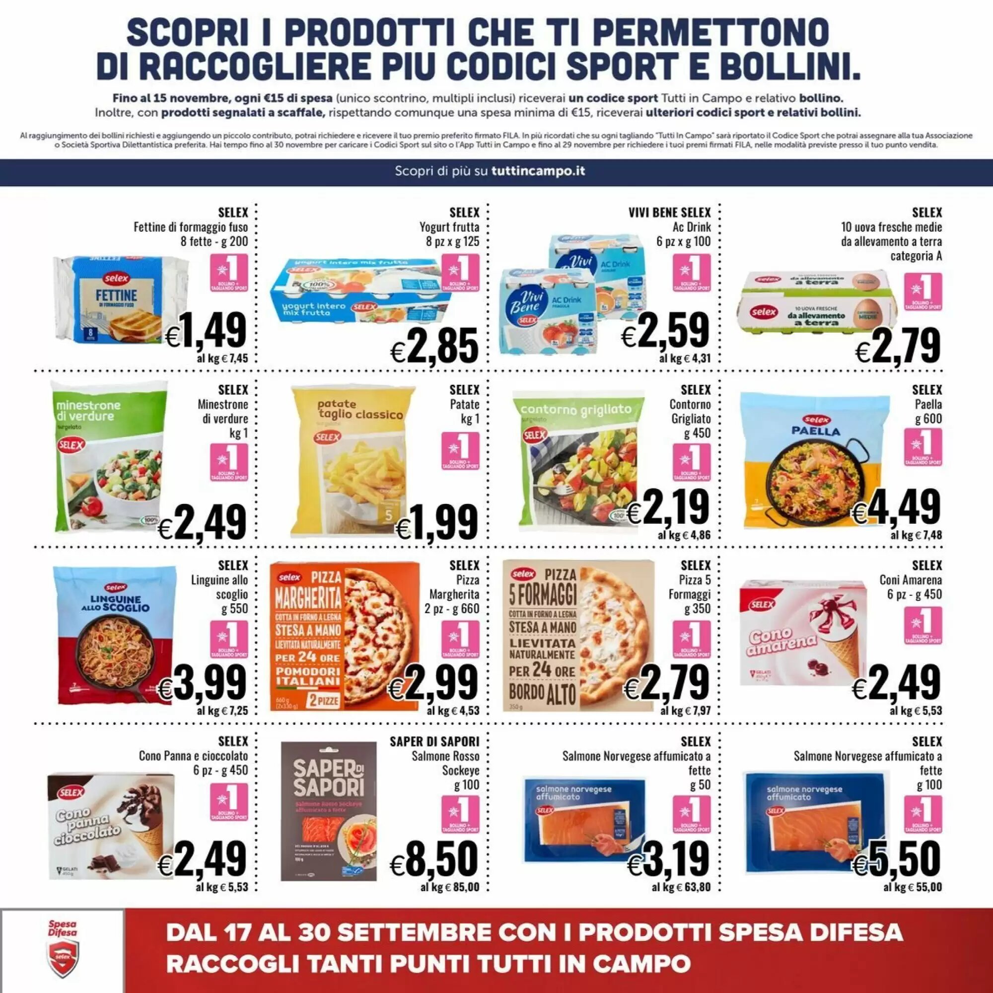 Volantino promozionale Famila Market  valide dal 17/09/2026 - Pagina 21.