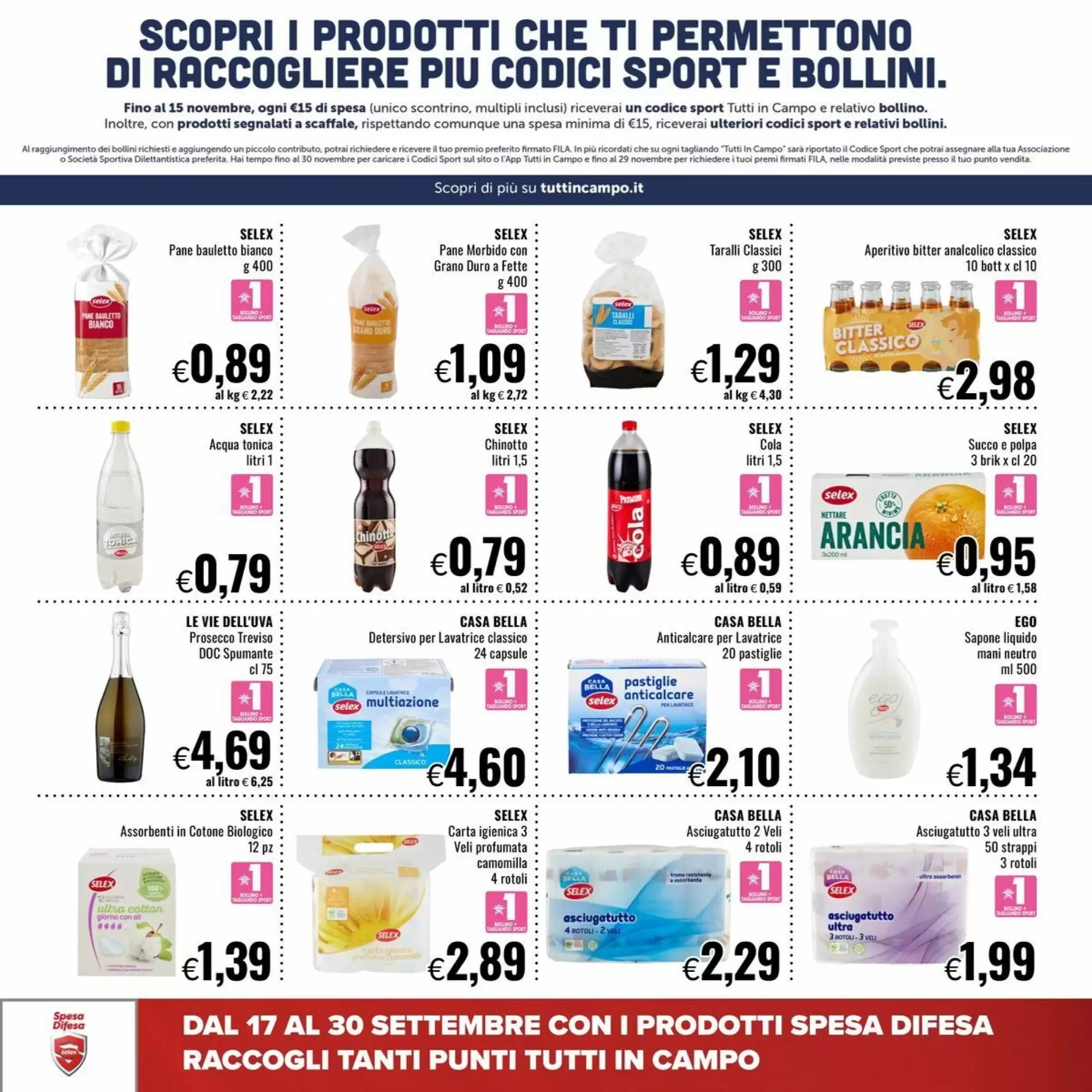 Volantino promozionale Famila Market  valide dal 17/09/2026 - Pagina 23.