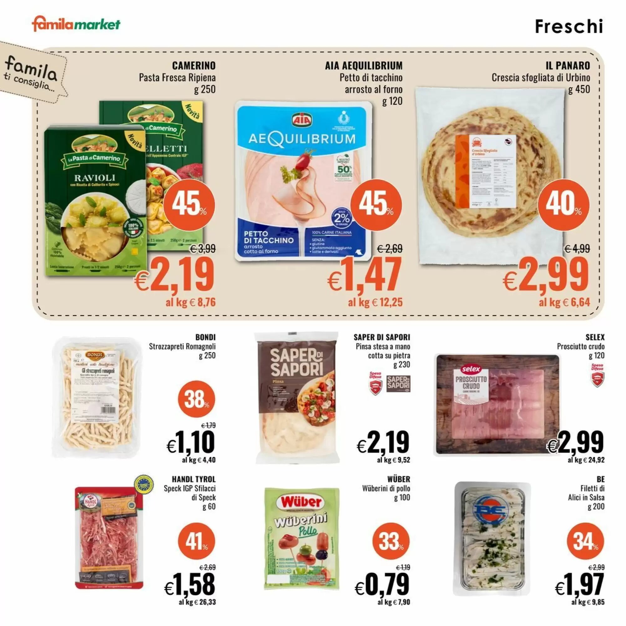 Volantino promozionale Famila Market  valide dal 17/09/2026 - Pagina 8.
