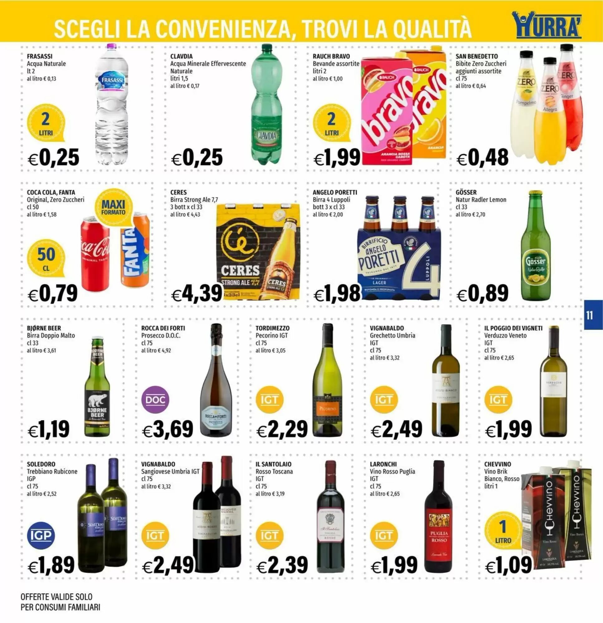 Volantino promozionale Hurrà  valide dal 17/09/2026 - Pagina 11.