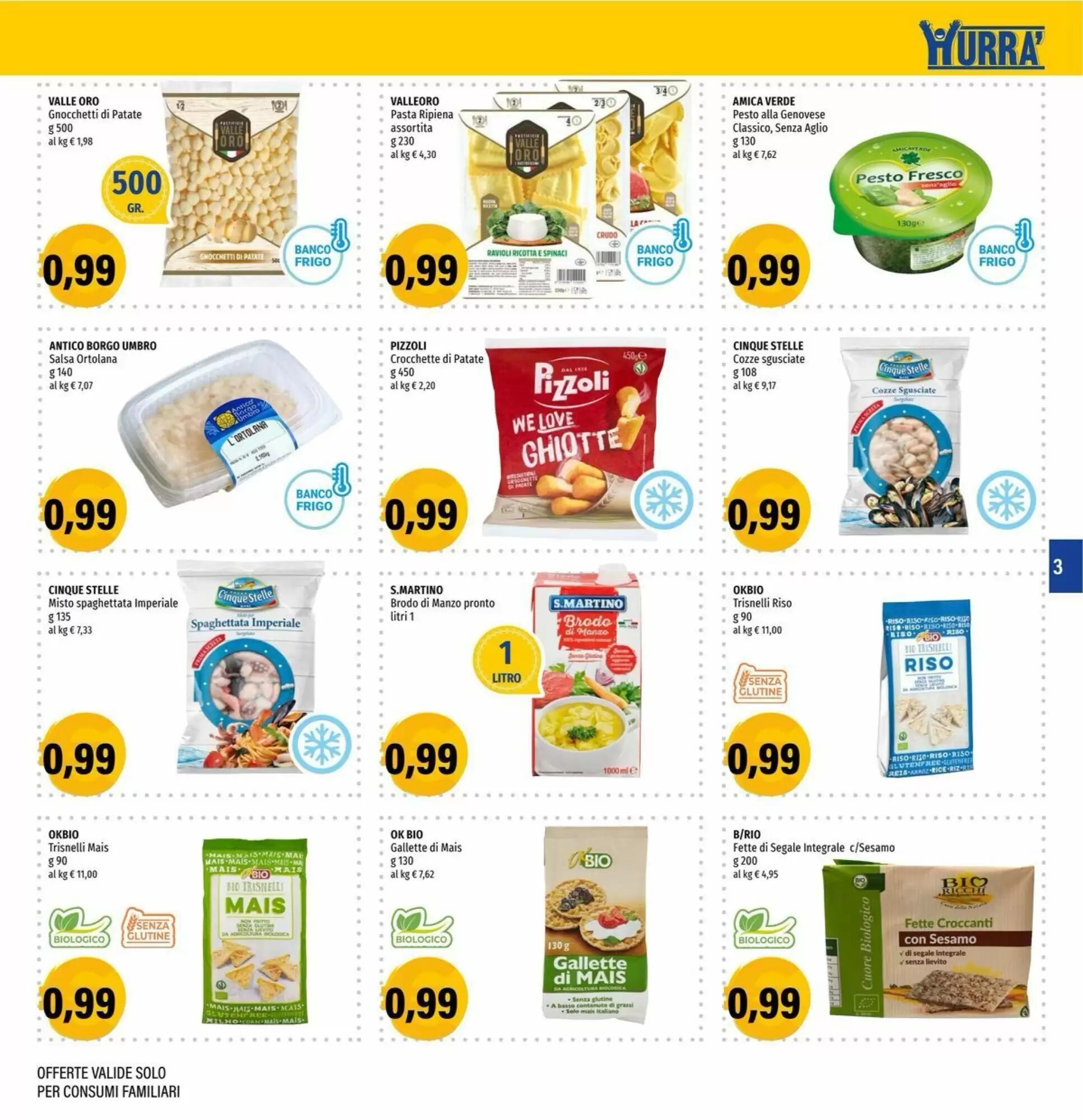 Volantino promozionale Hurrà  valide dal 17/09/2026 - Pagina 3.