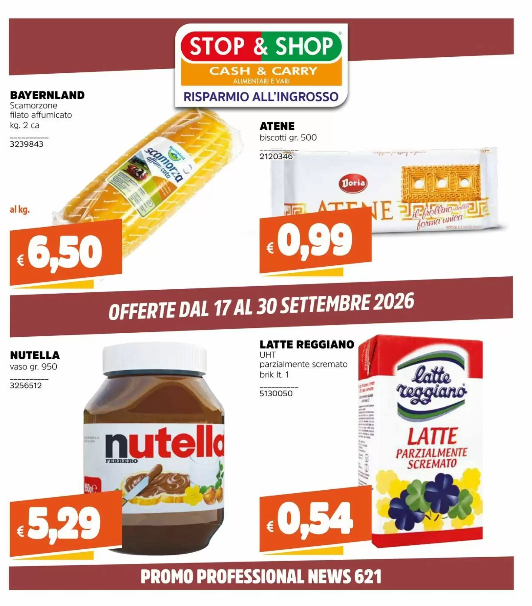 Volantino promozionale Stop&Shop valide dal 17/09/2026 - Pagina 1.