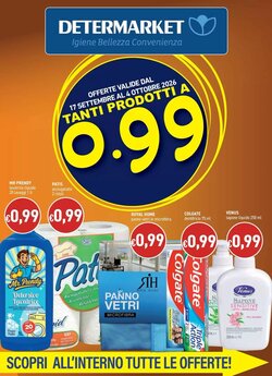 Volantino promozionale Determarket  valide dal 17/09/2026